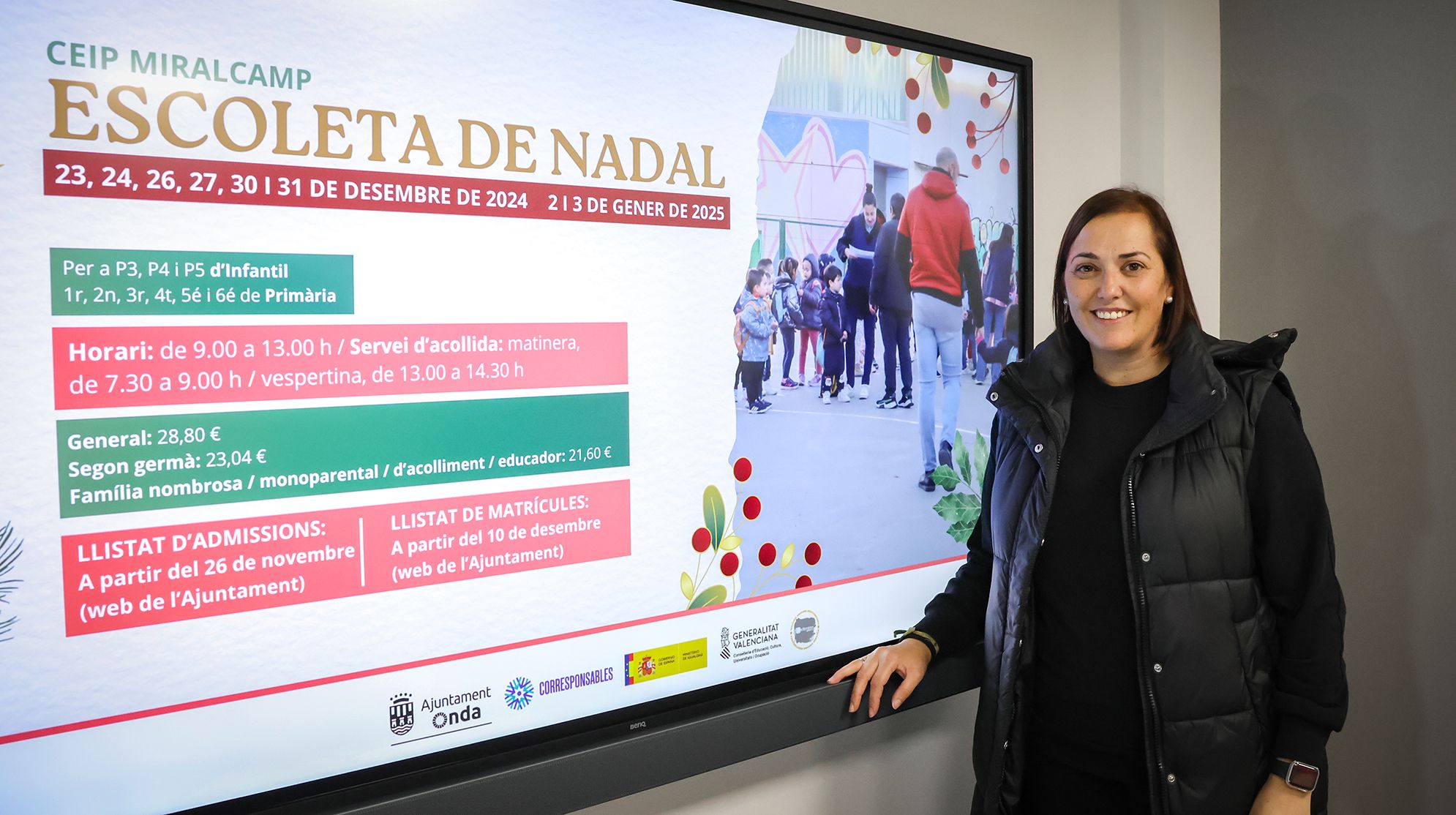 Presentación de la Escoleta de Nadal de Onda