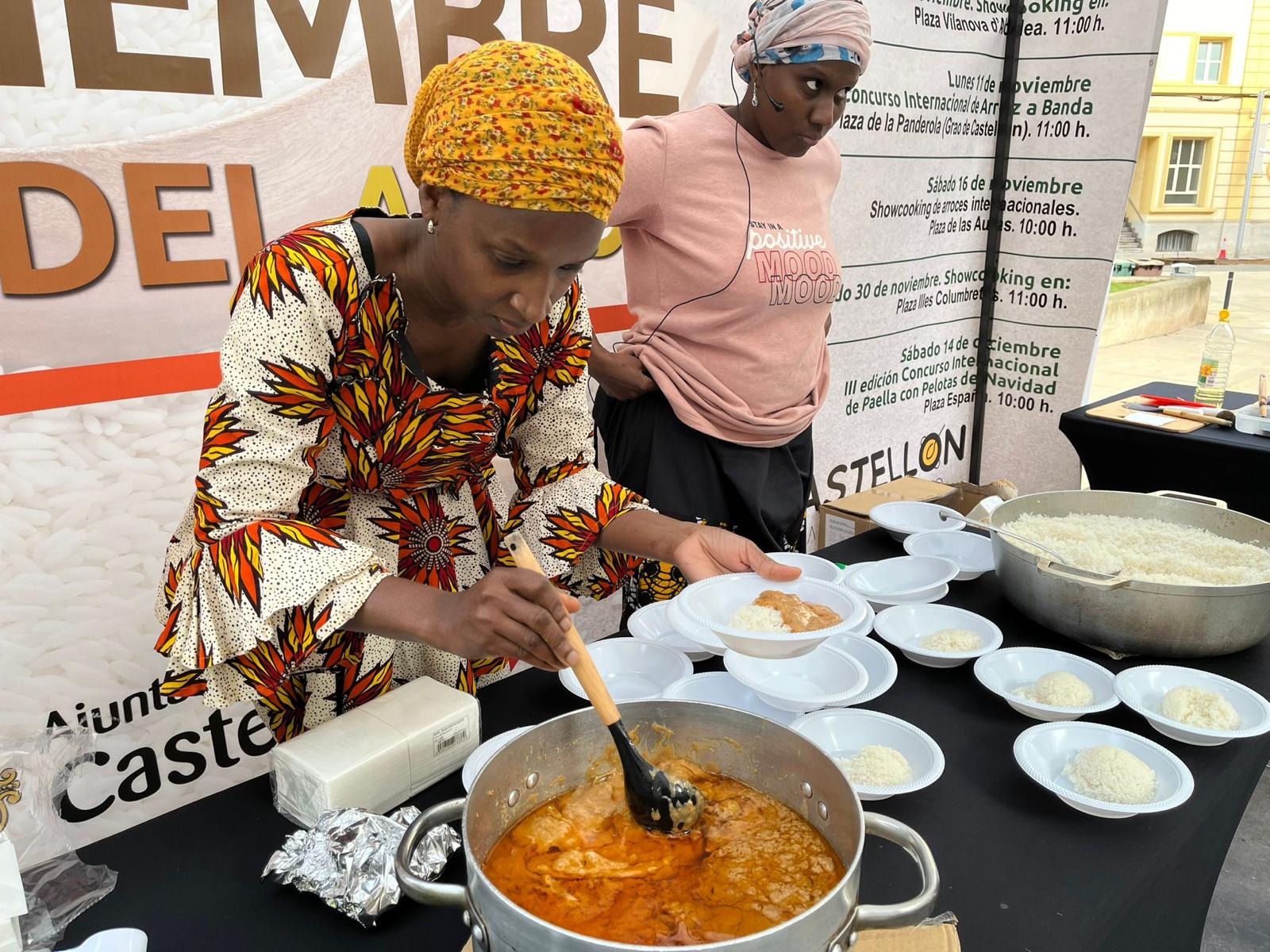 Showcooking del mes de l'arròs a Castellón