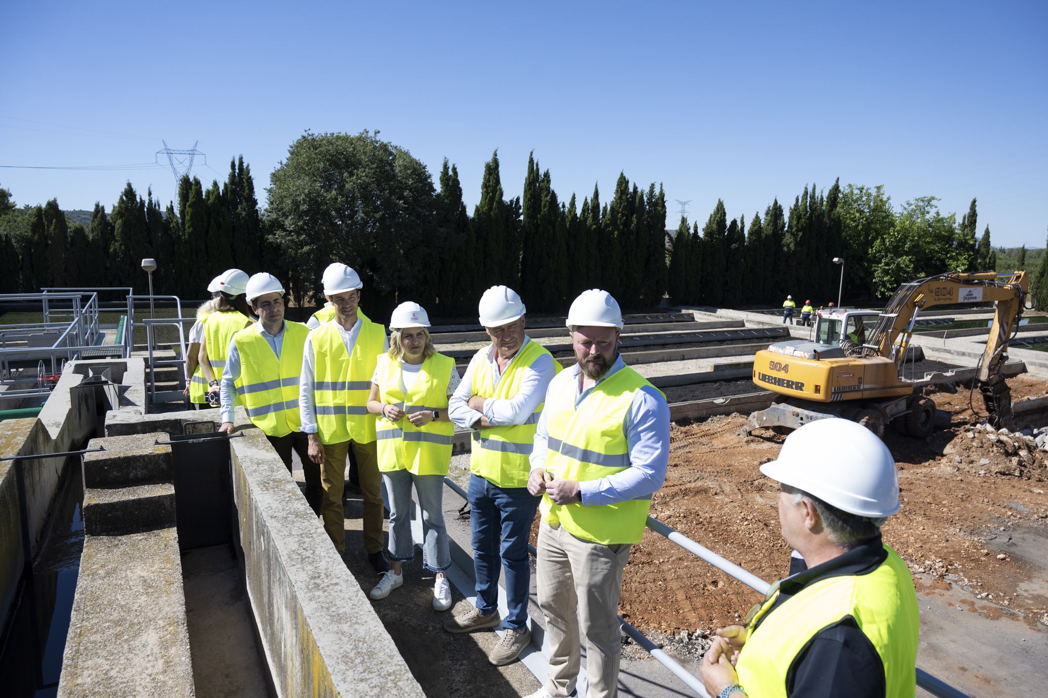 Visita a una depuradora a Castelló
