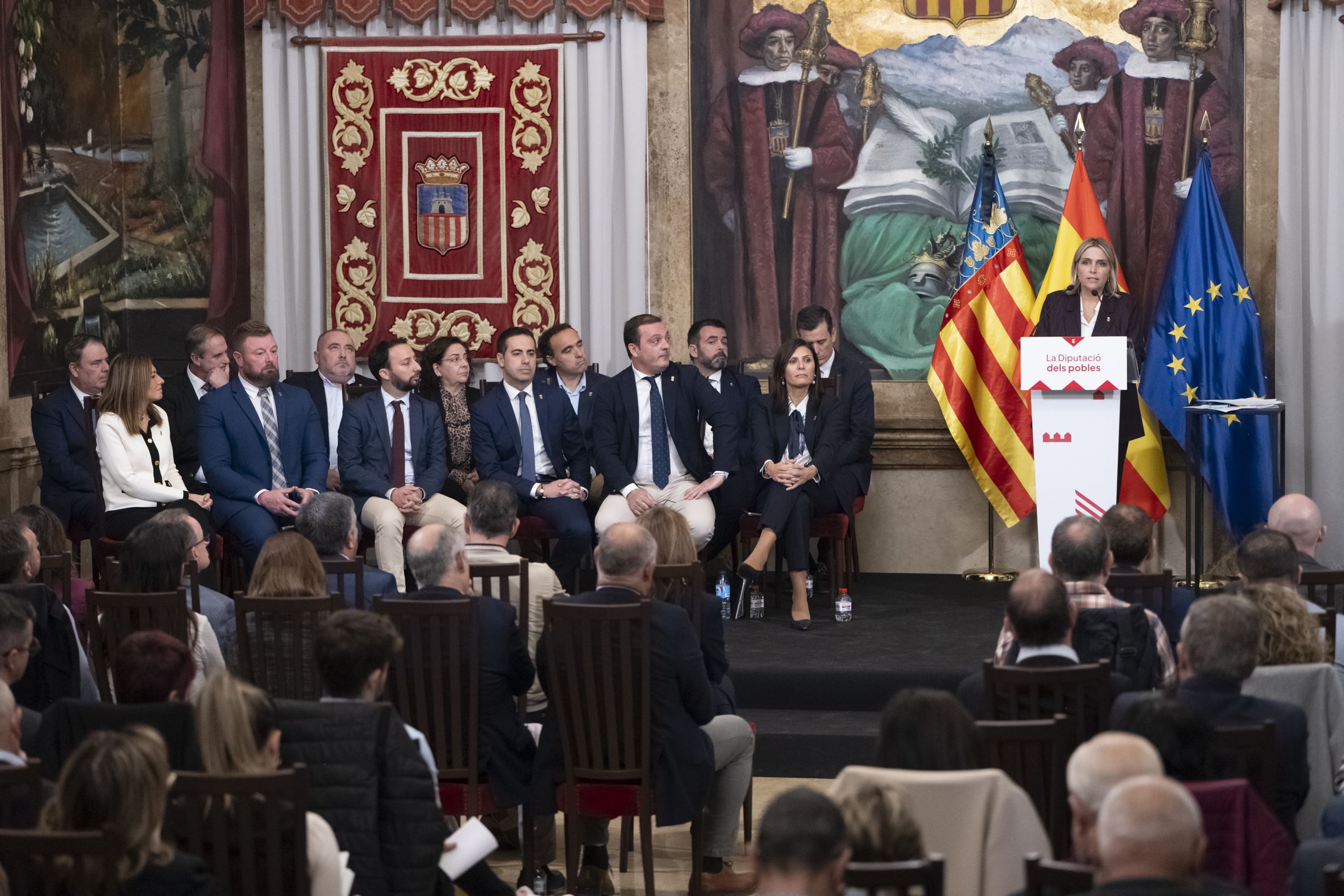 Cimera d'Alcaldes en la Diputació de Castelló