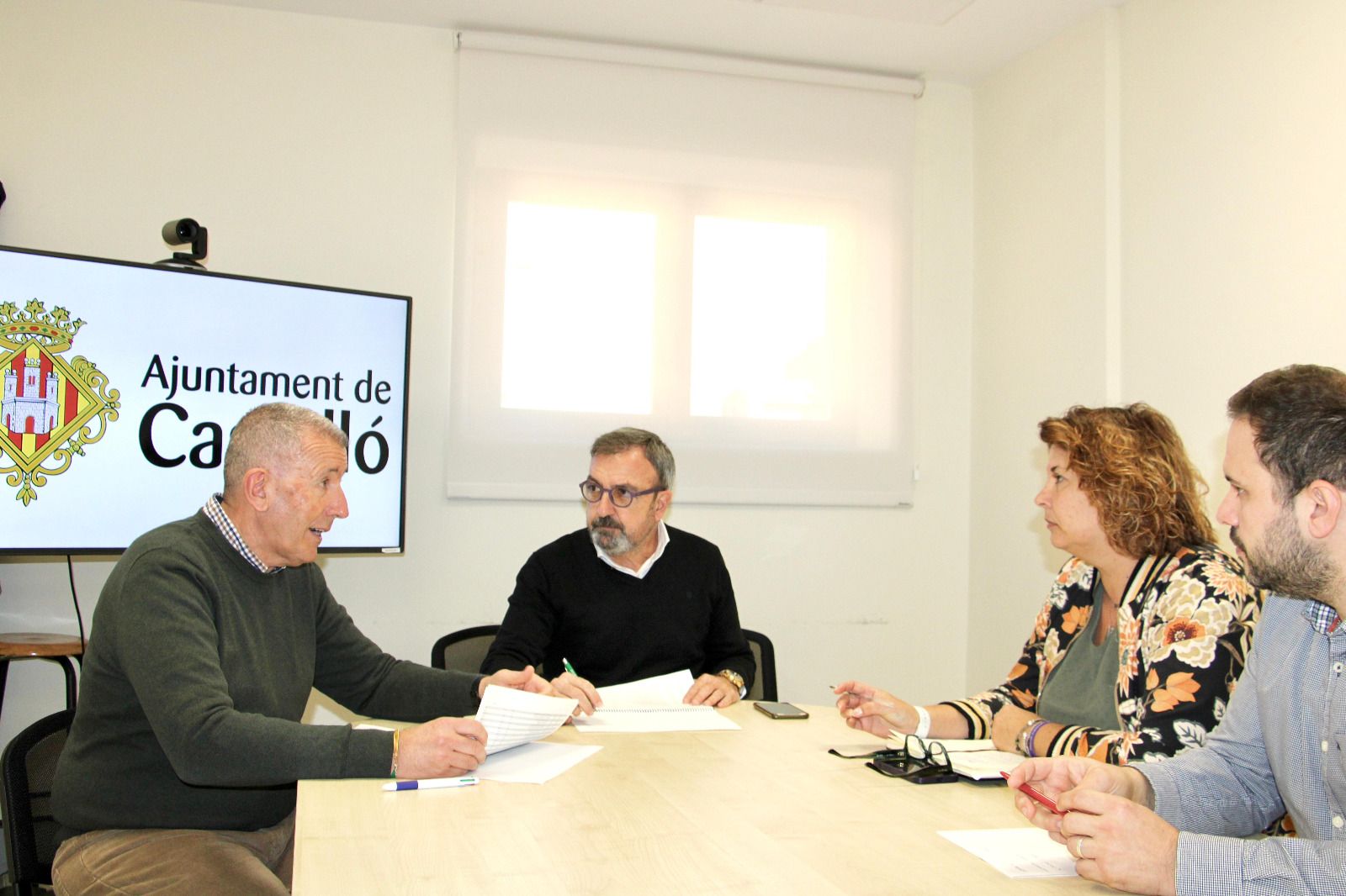 Reunió sobre els pressupostos de Castelló per a 2025 amb el PSOE