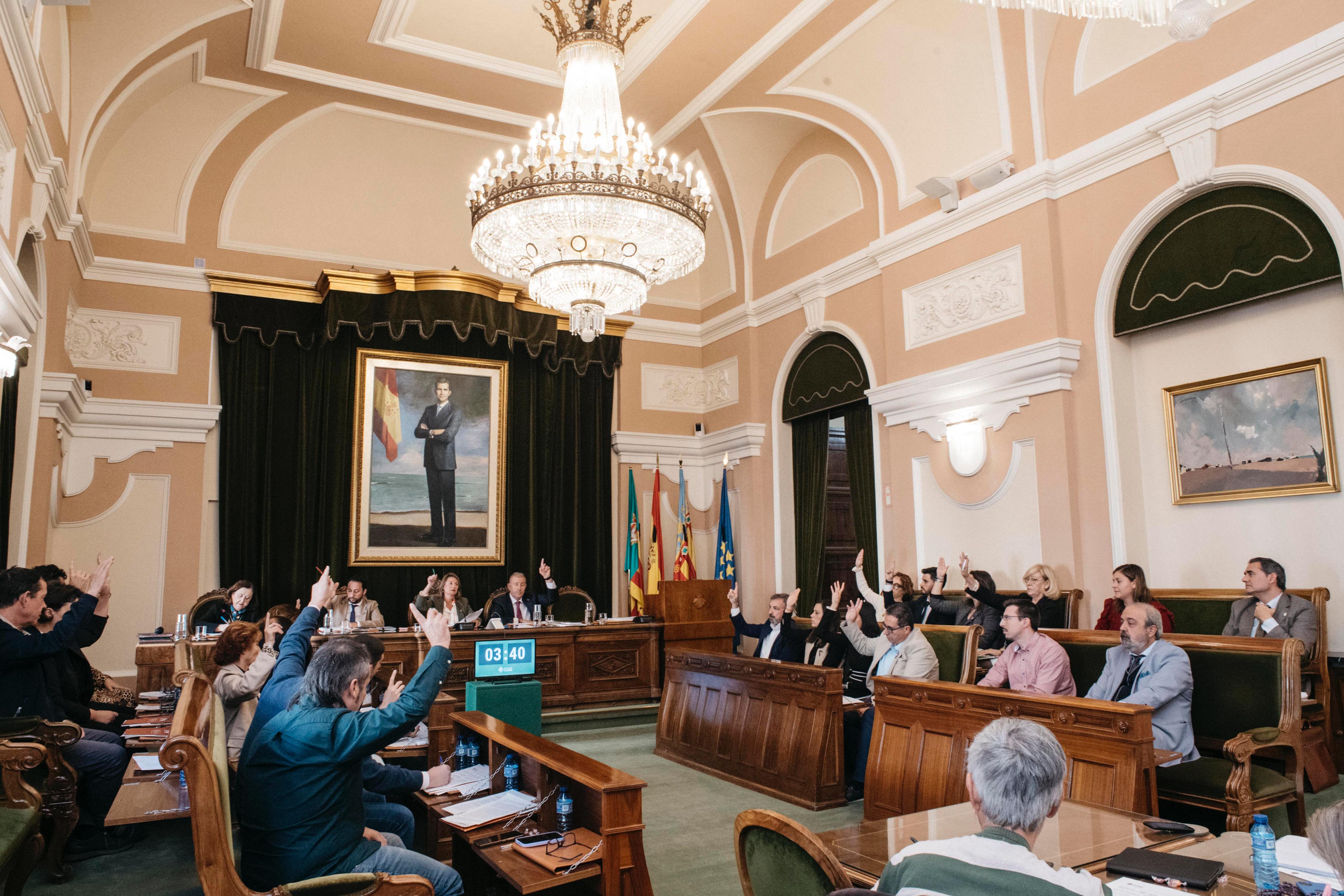 Pleno de noviembre del Ayuntamiento de Castellón