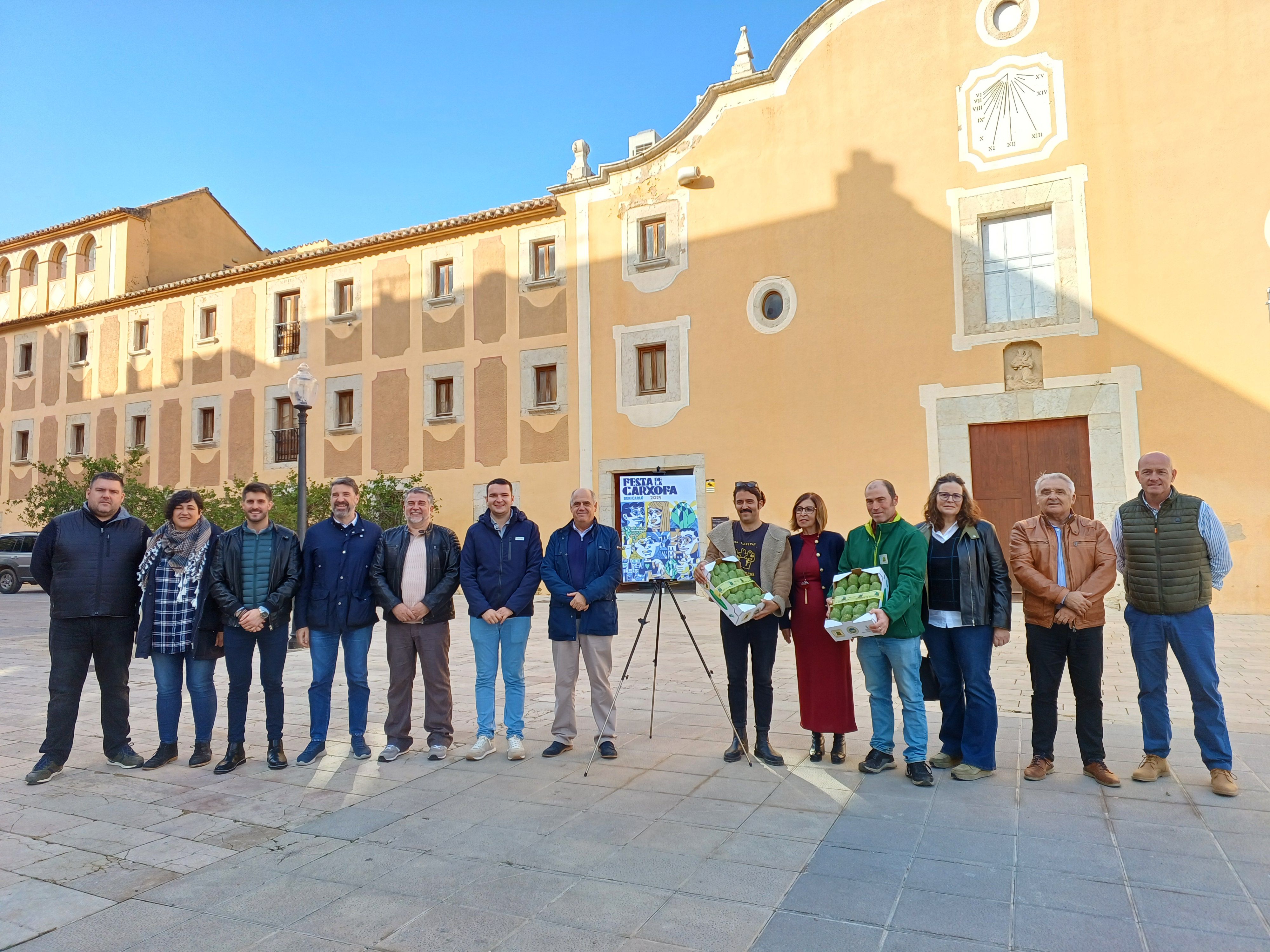 Presentació del cartell de la Festa de la Carxofa de Benicarló 2024