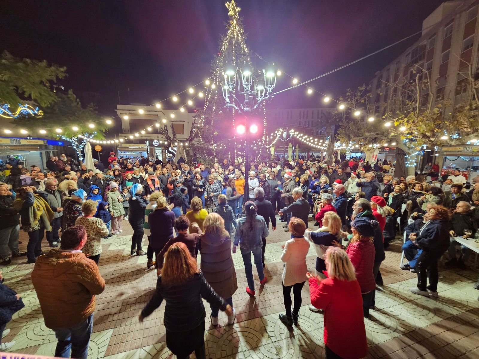Mercado navideño en Oropesa del Mar