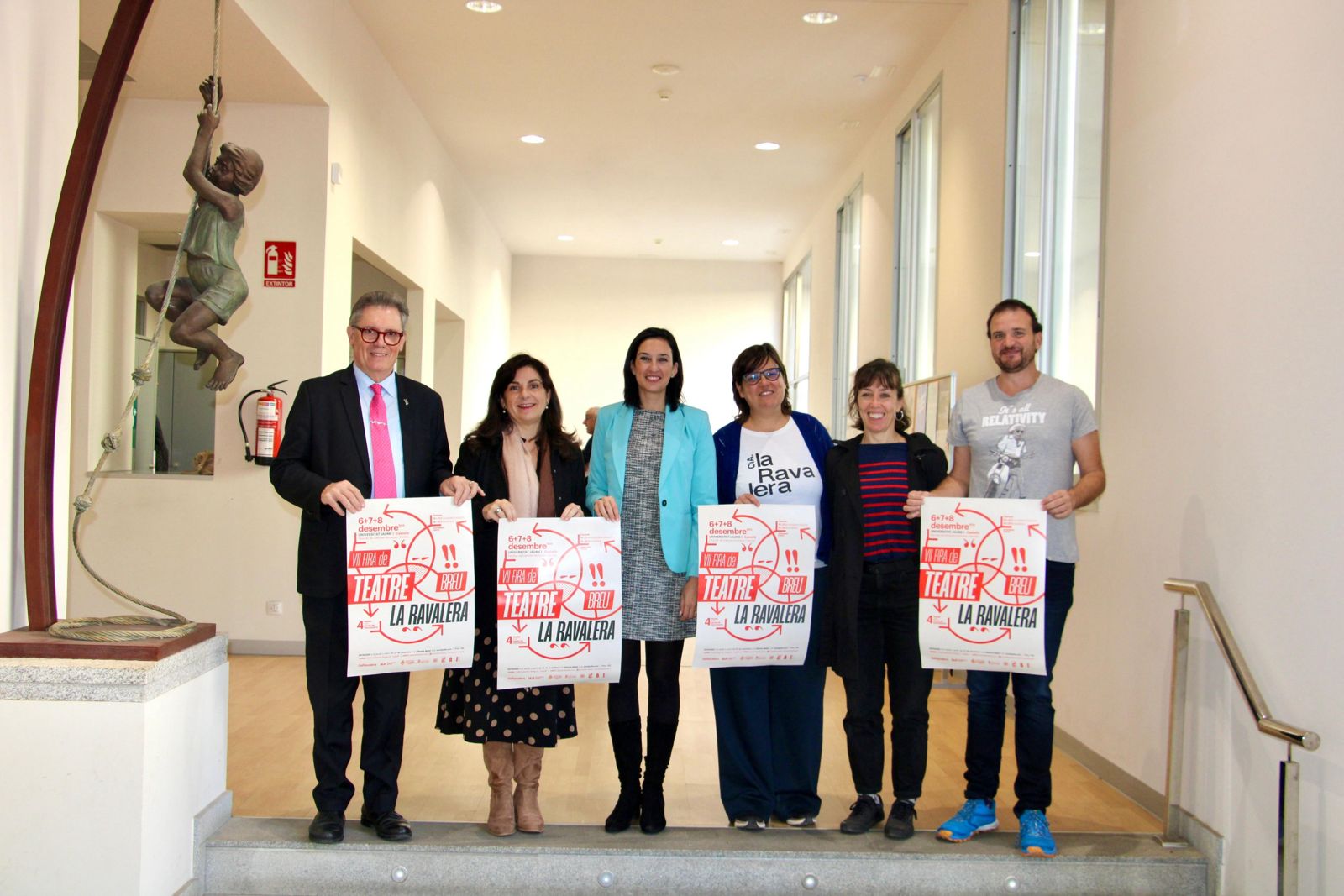 Presentació de la “VII Fira de Teatre Breu La Ravalera” de Castelló