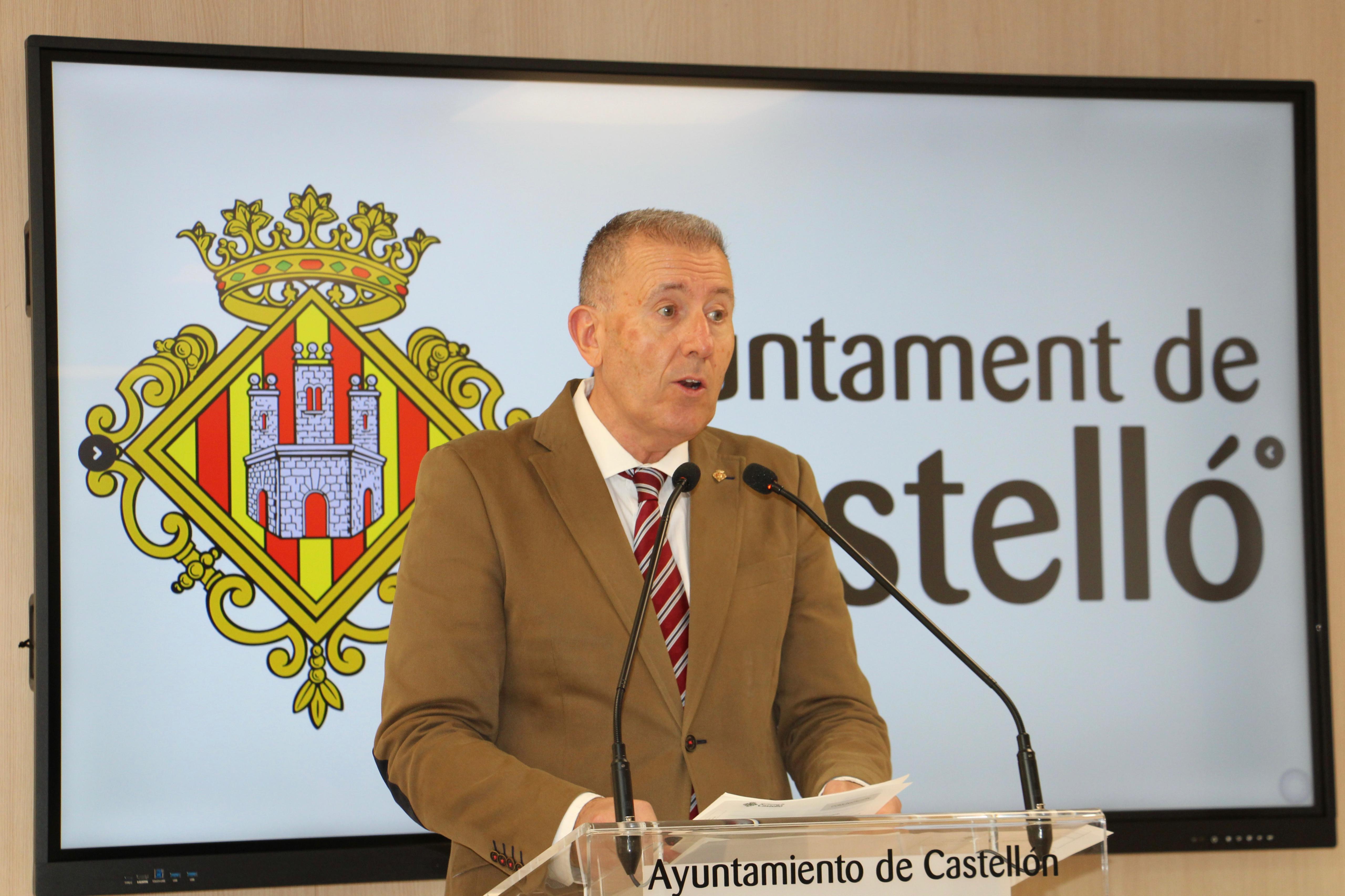 El portavoz de la Junta de Gobierno Local de Castellón, Vicent Sales