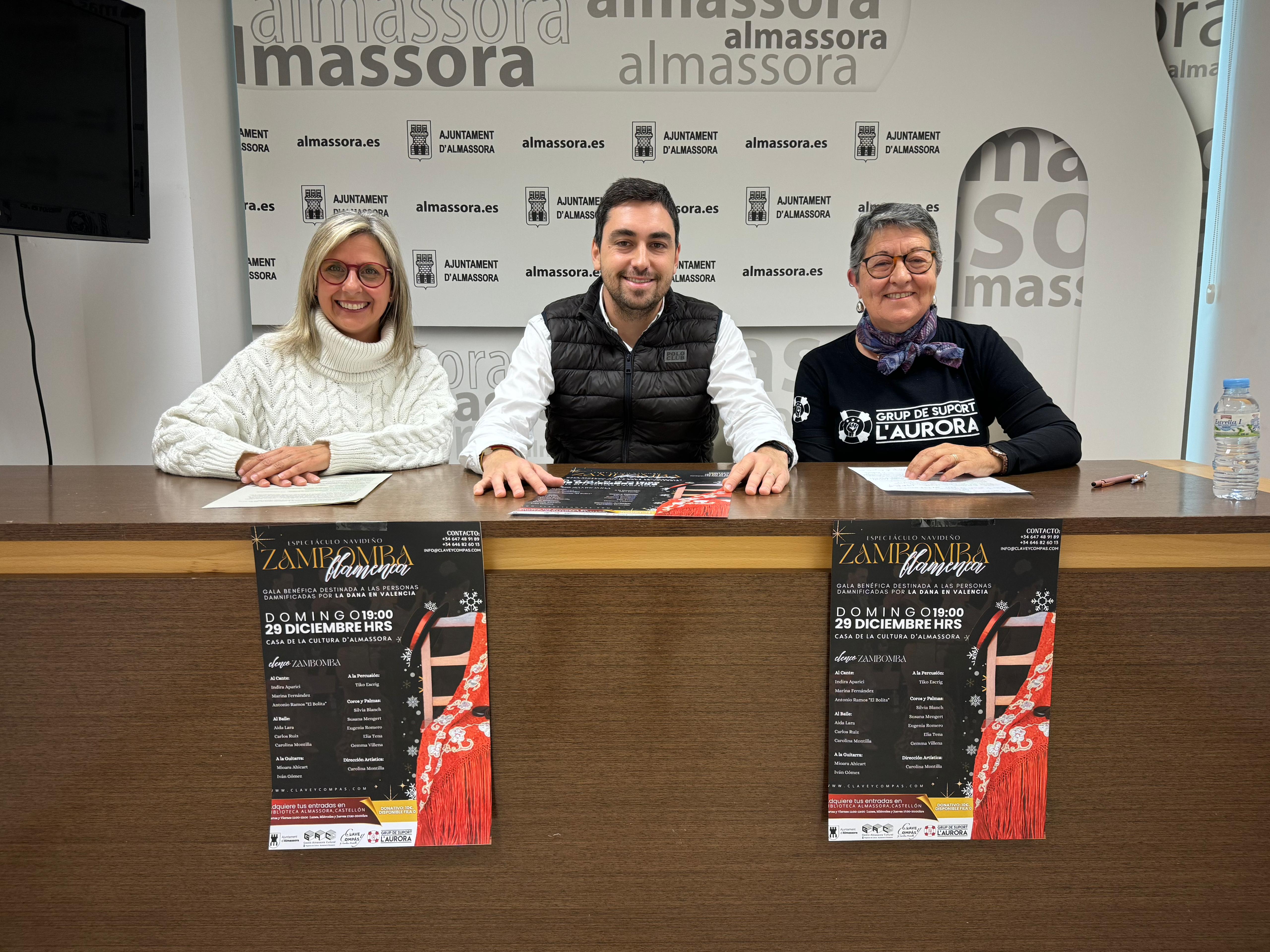 Presentació de la zambomba flamenca en Almassora