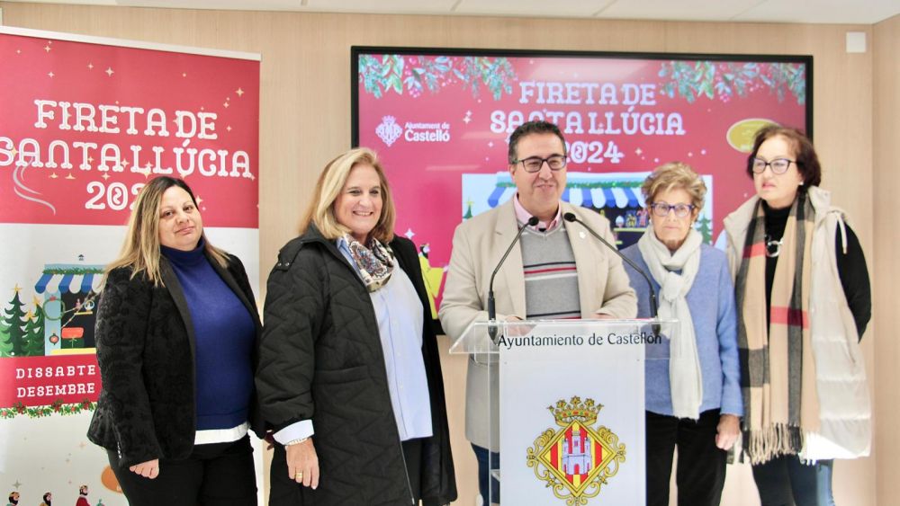 Presentación de la Fireta de Santa Llúcia de Castellón 2024