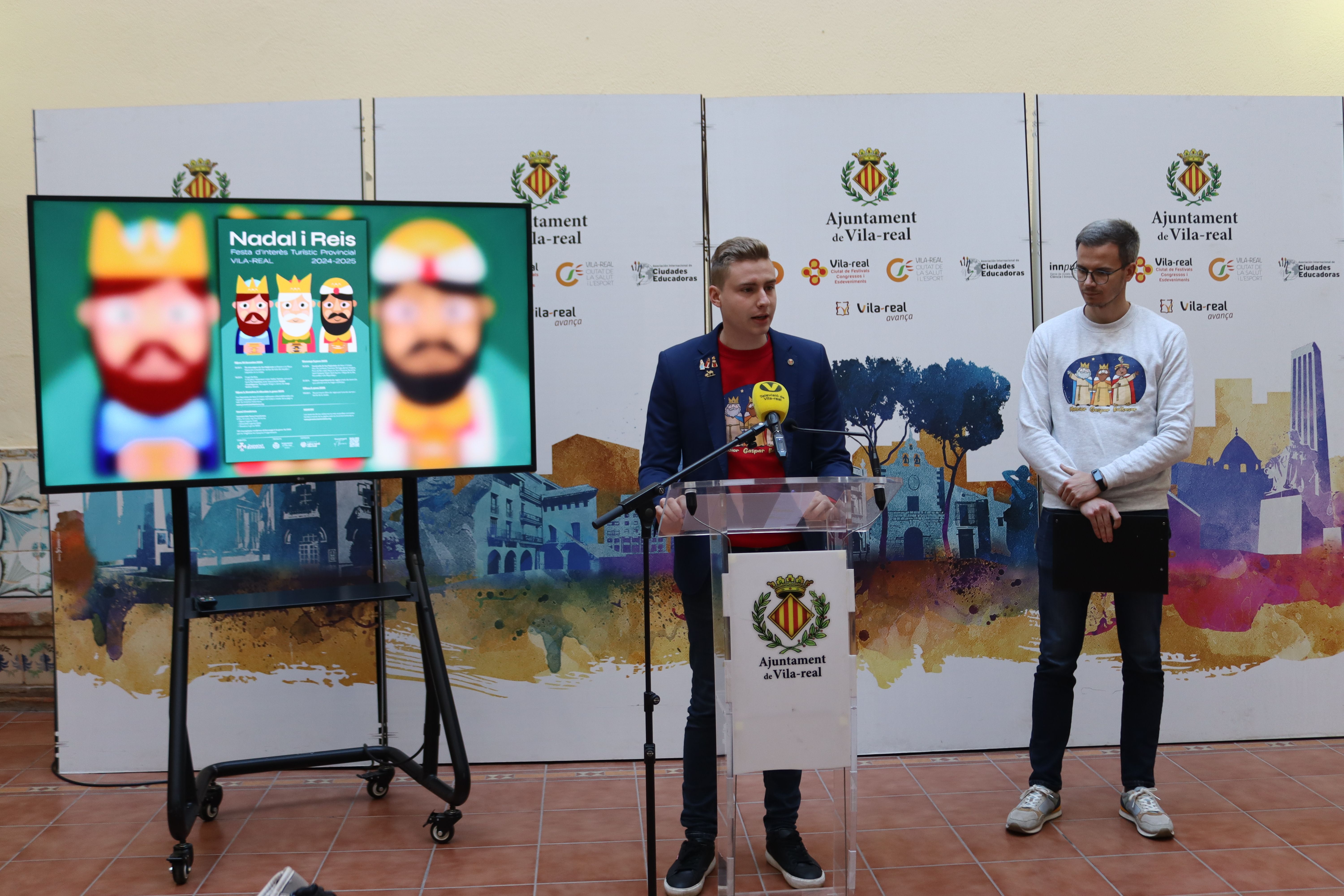 Presentación de la programación de Navidad de Joventut Antoniana 2024 de Vila-real