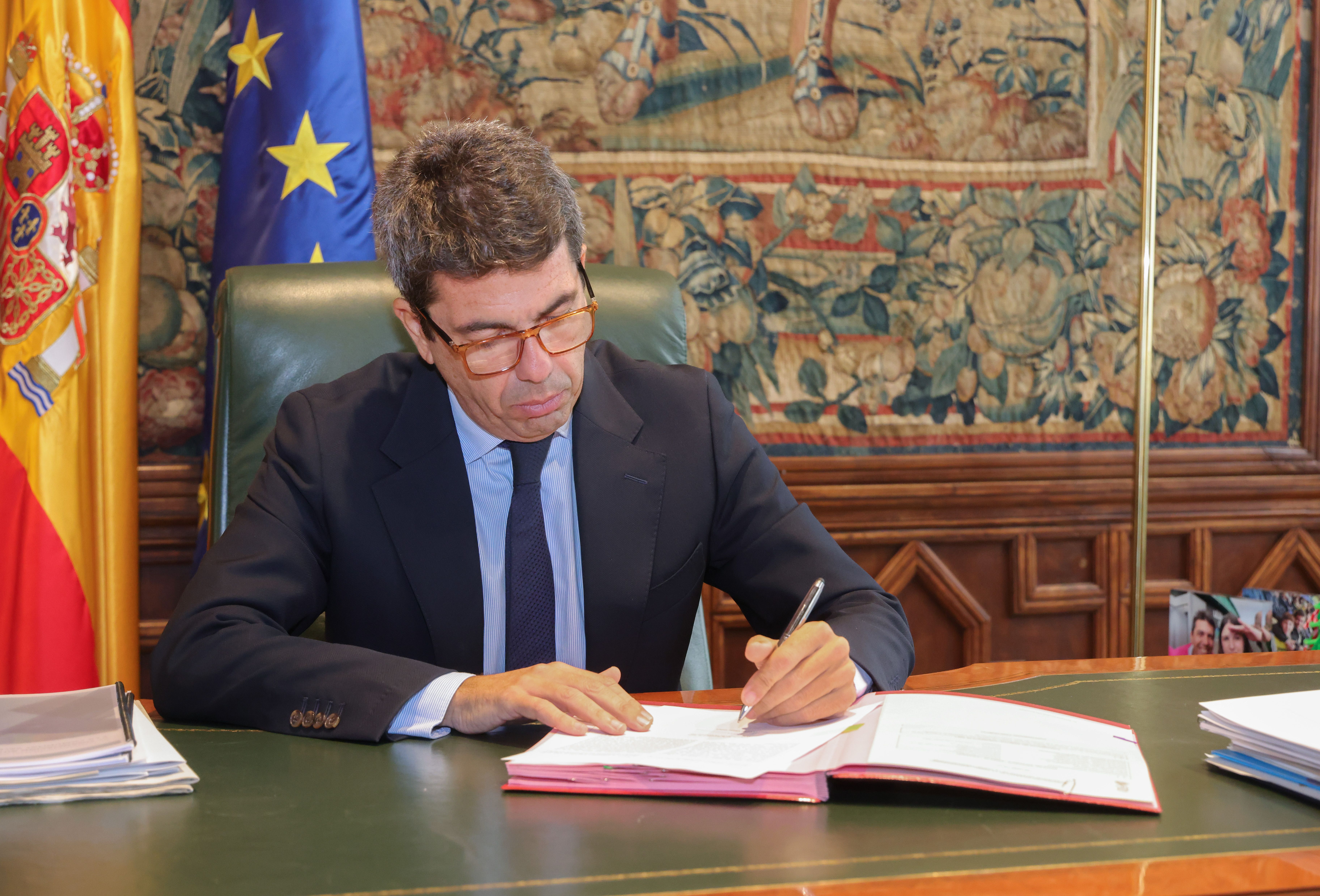 Carlos Mazón en la Generalitat Valenciana
