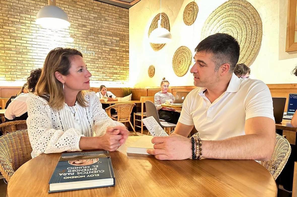 Begoña Carrasco i Eloy Moreno