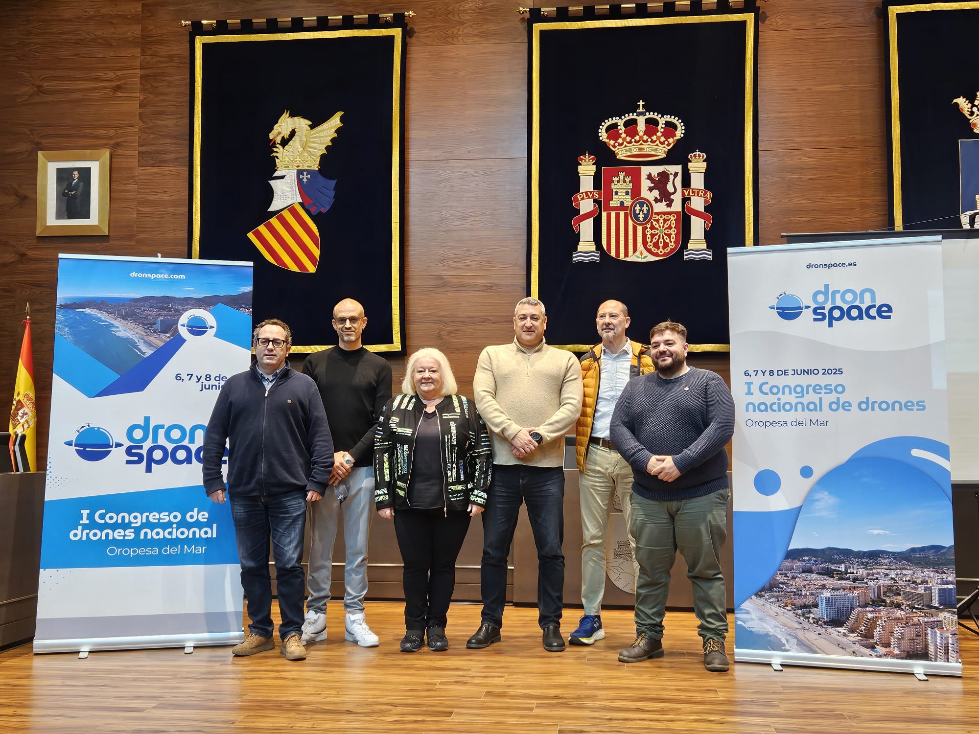 Presentación oficial del I Congreso Nacional de Drones, DRONSPACE, en Almassora