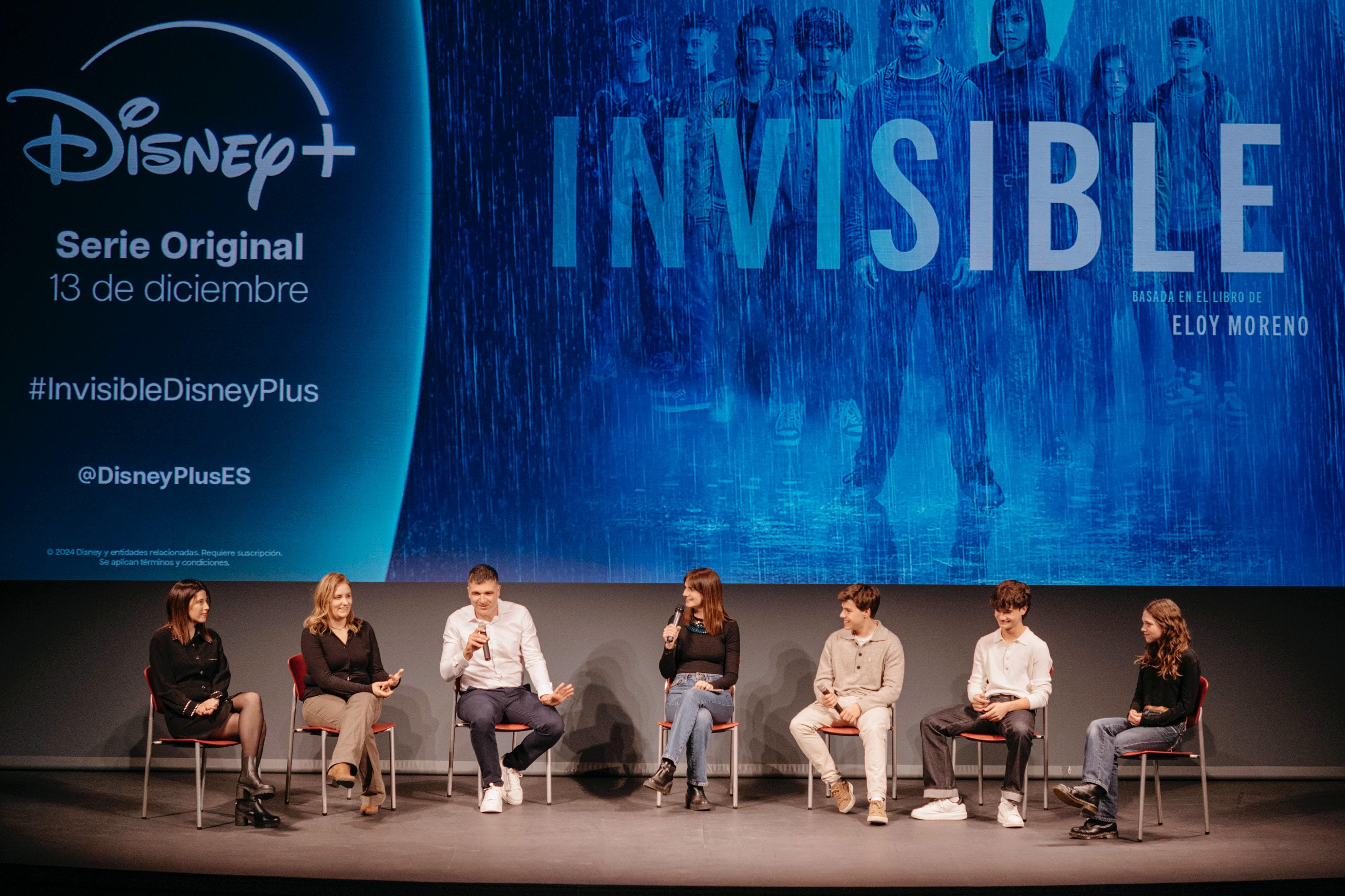Presentació de la sèrie 'Invisible' d'Eloy Moreno