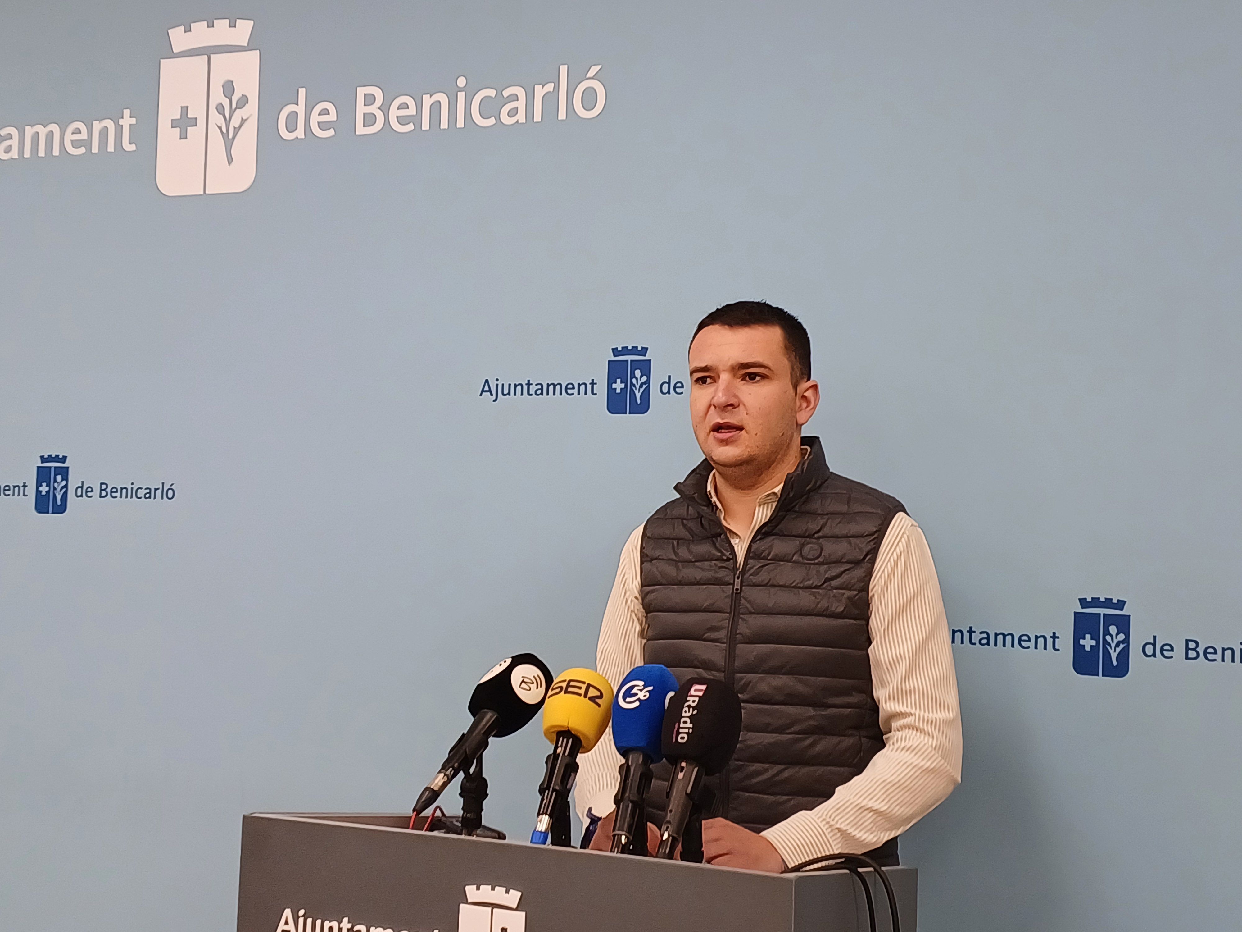 El regidor de Medi Ambient de Benicarló, Borja Castell