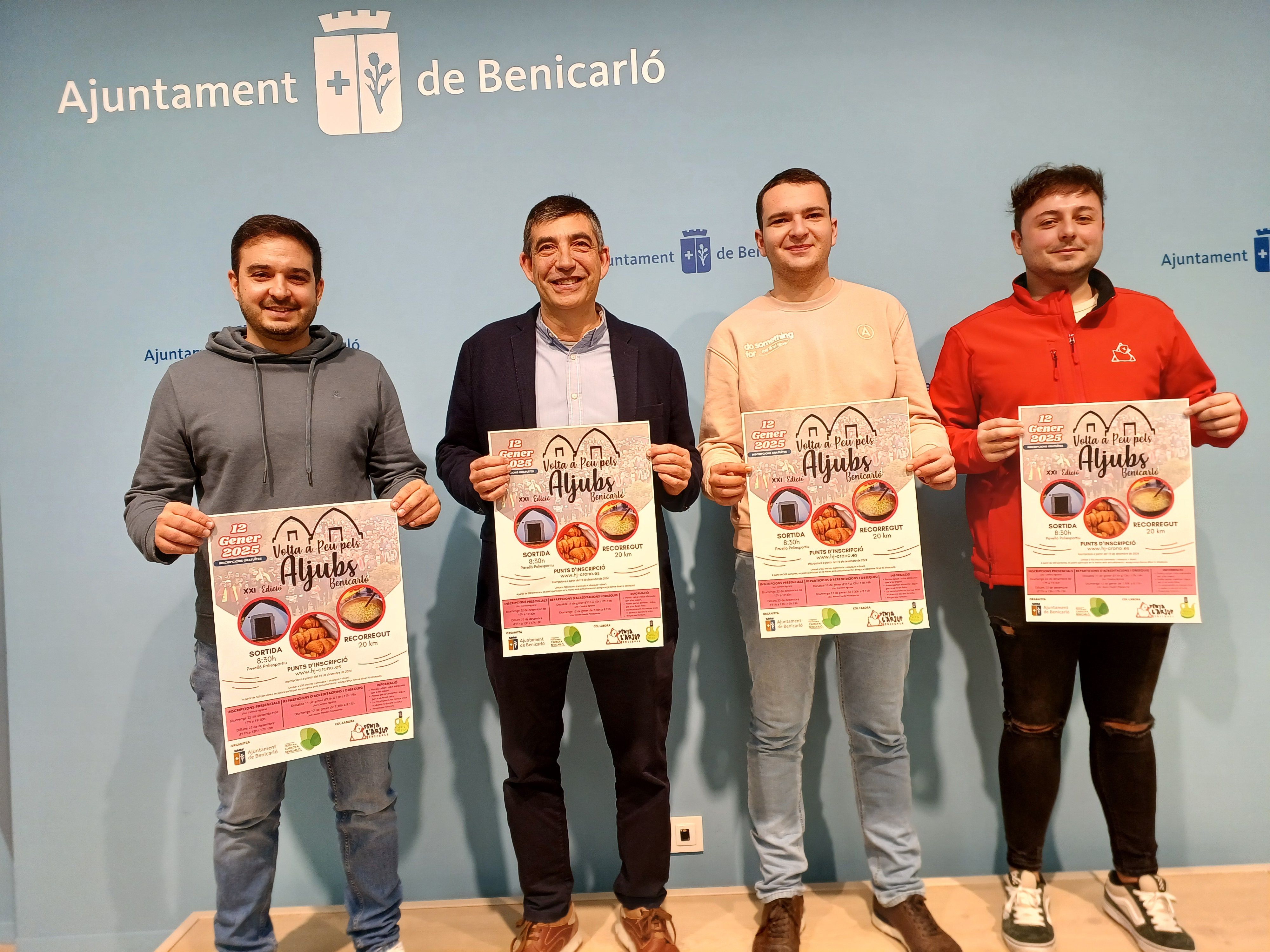 Presentación de la Volta a Peu dels Aljubs de Benicarló
