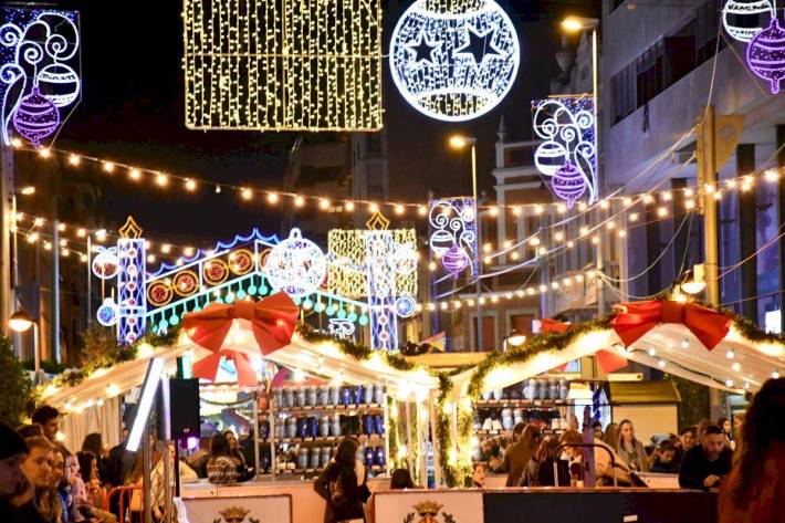 Mercado de Navidad de Vila-real en 2023