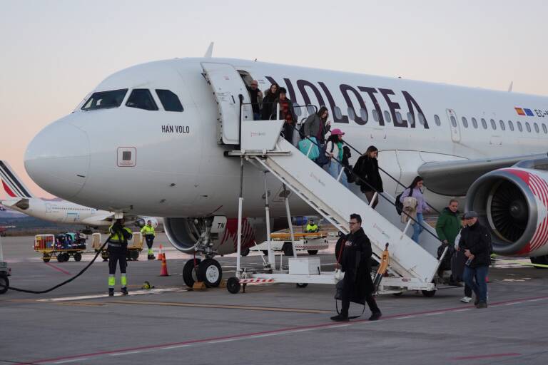 Vuelo de la compañía Volotea