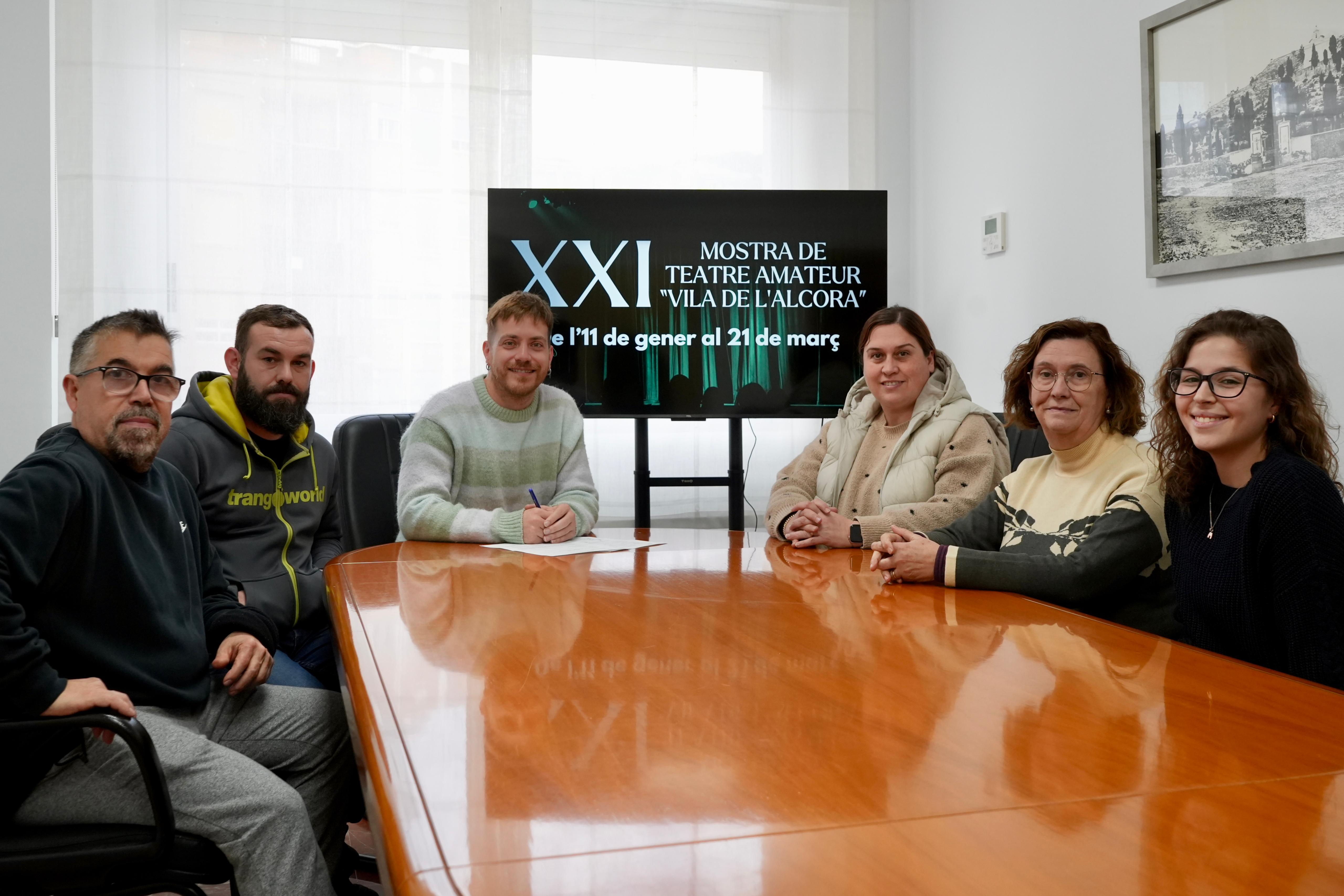 Carlos Esteban amb el jurat de la Mostra