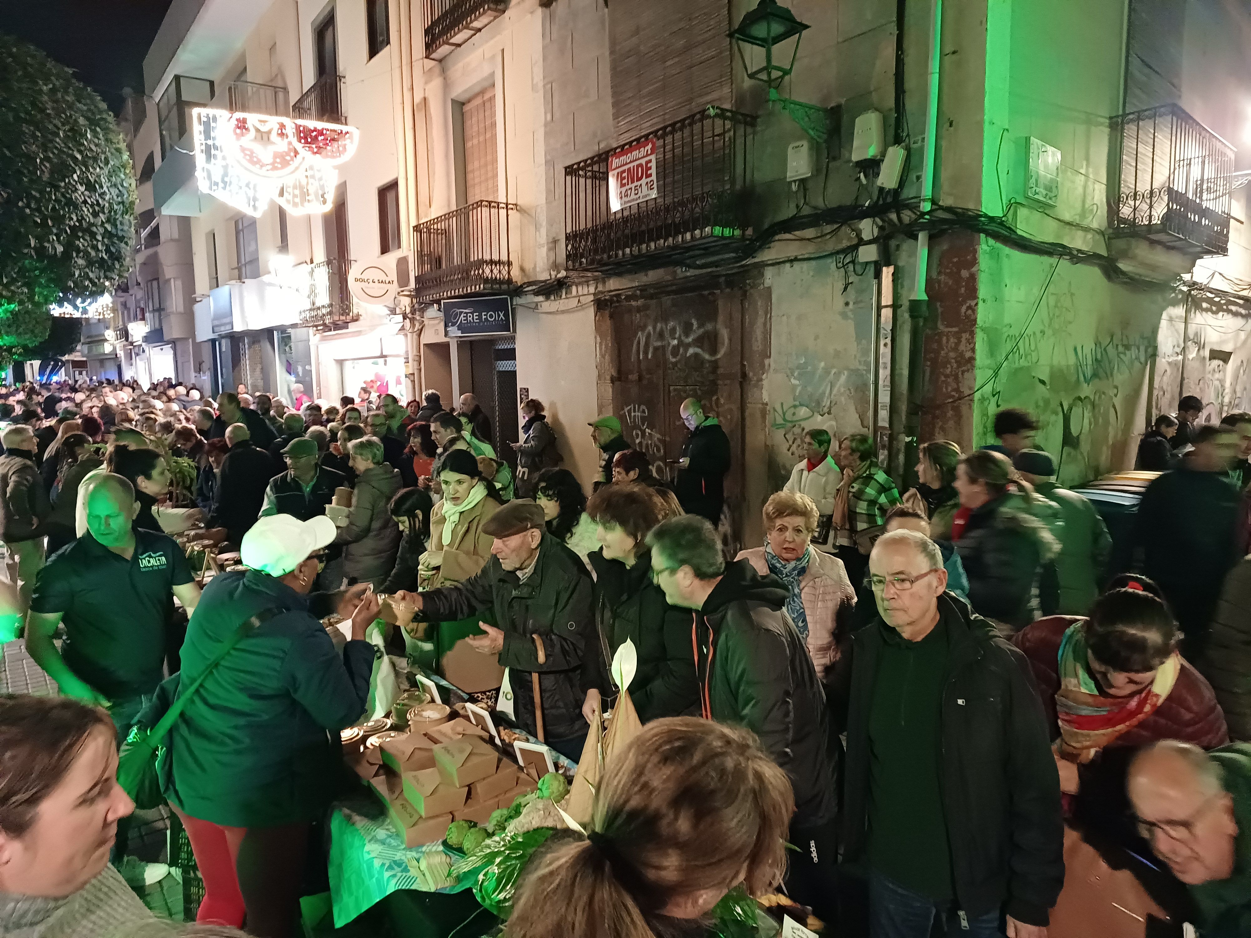 Demostració del Pintxo de Benicarló