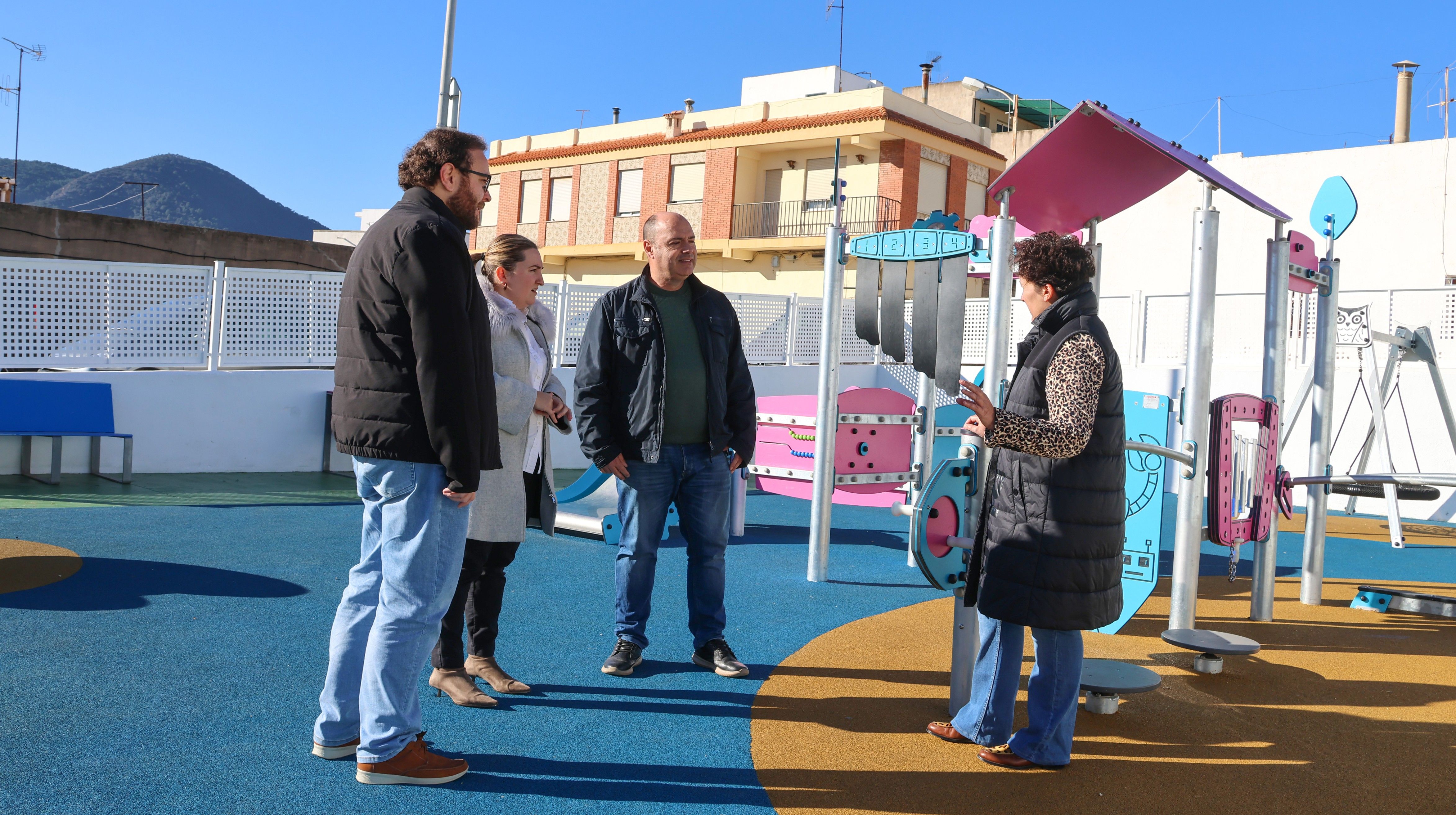 Obres al Parc Cristo Obrero d'Onda