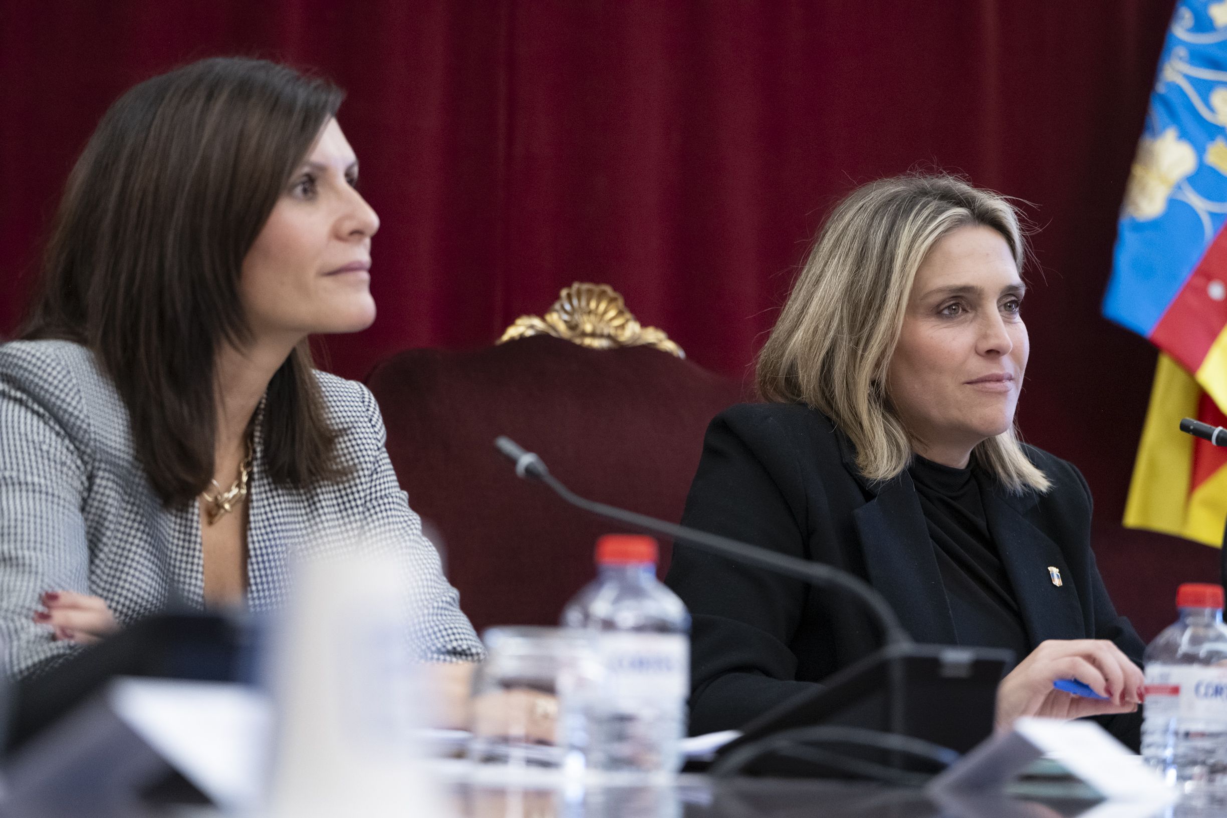 Presidenta Marta Barrachina i vicepresidenta Mª Ángeles Pallarés