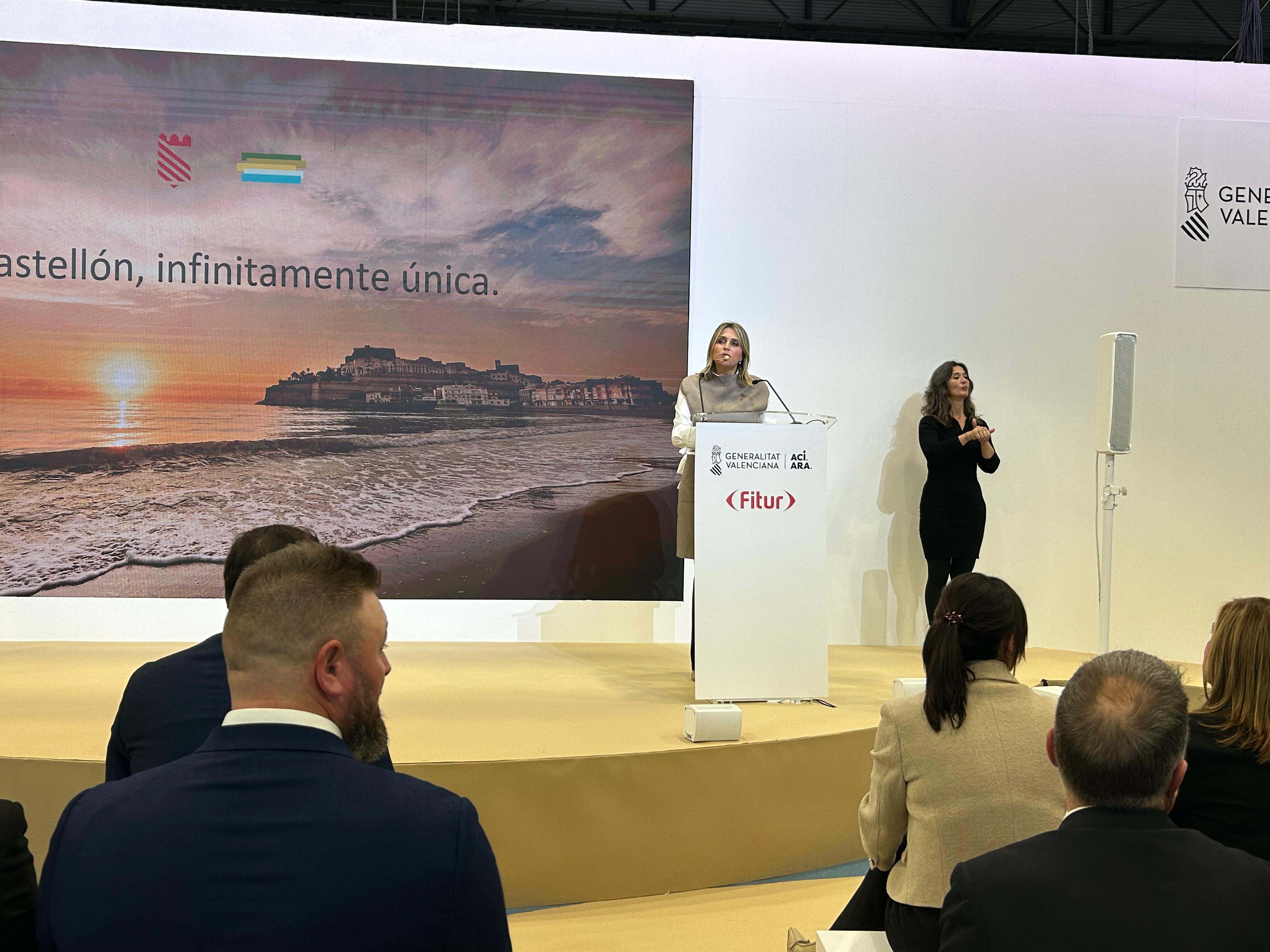 Marta Barrachina, en Fitur