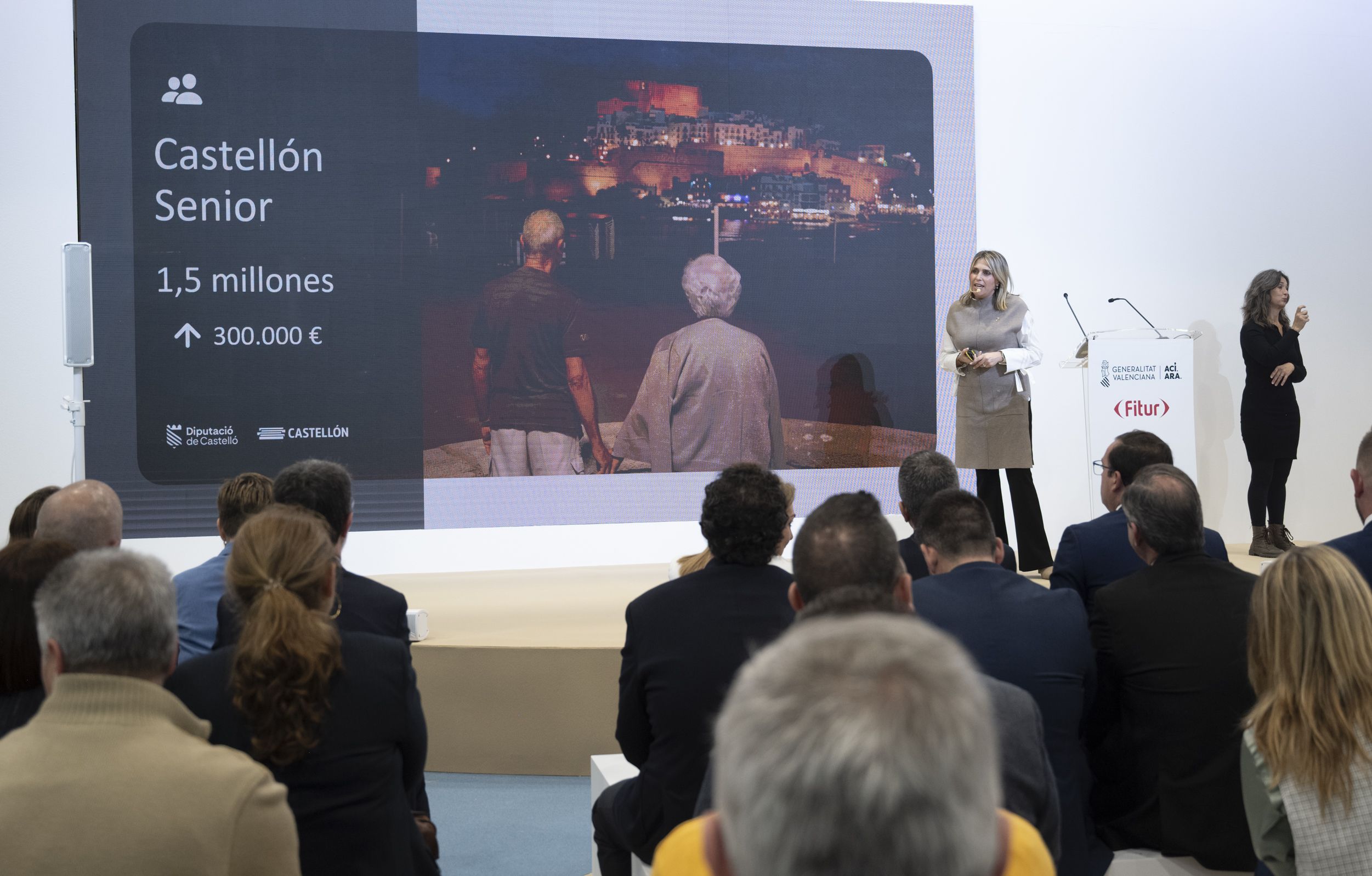 Presentació de Castellón Sénior a Fitur 