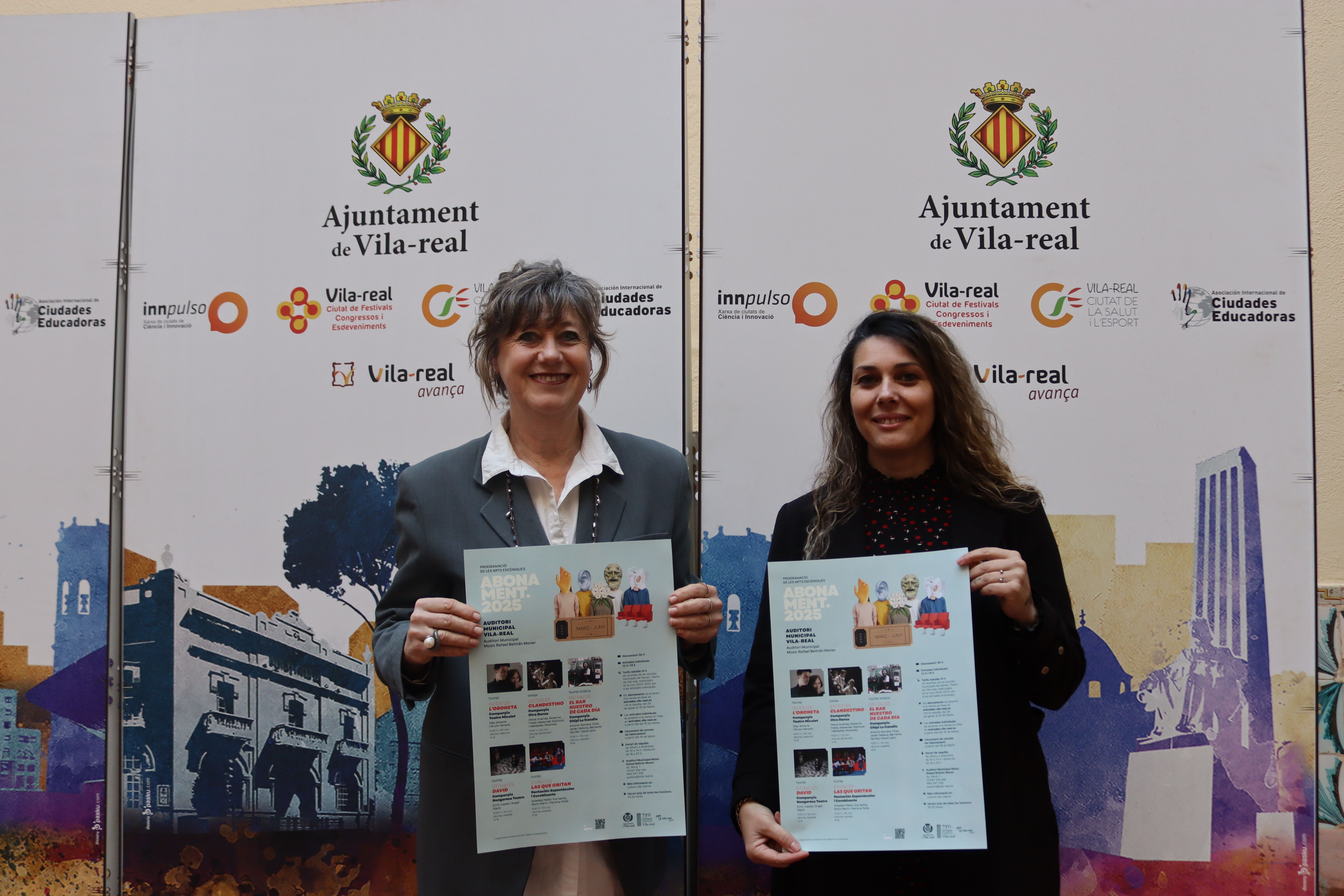 Presentació de l'abonament teatral de Vila-real per a 2025