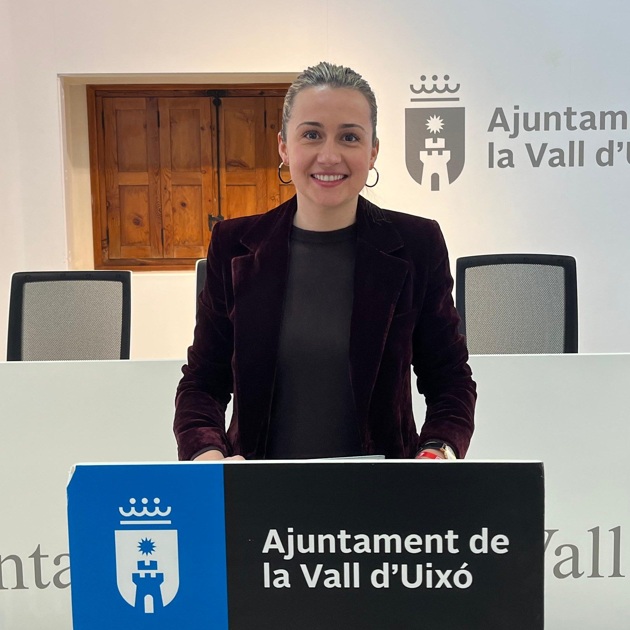 Tania Baños, alcaldessa de La Vall d'Uixó