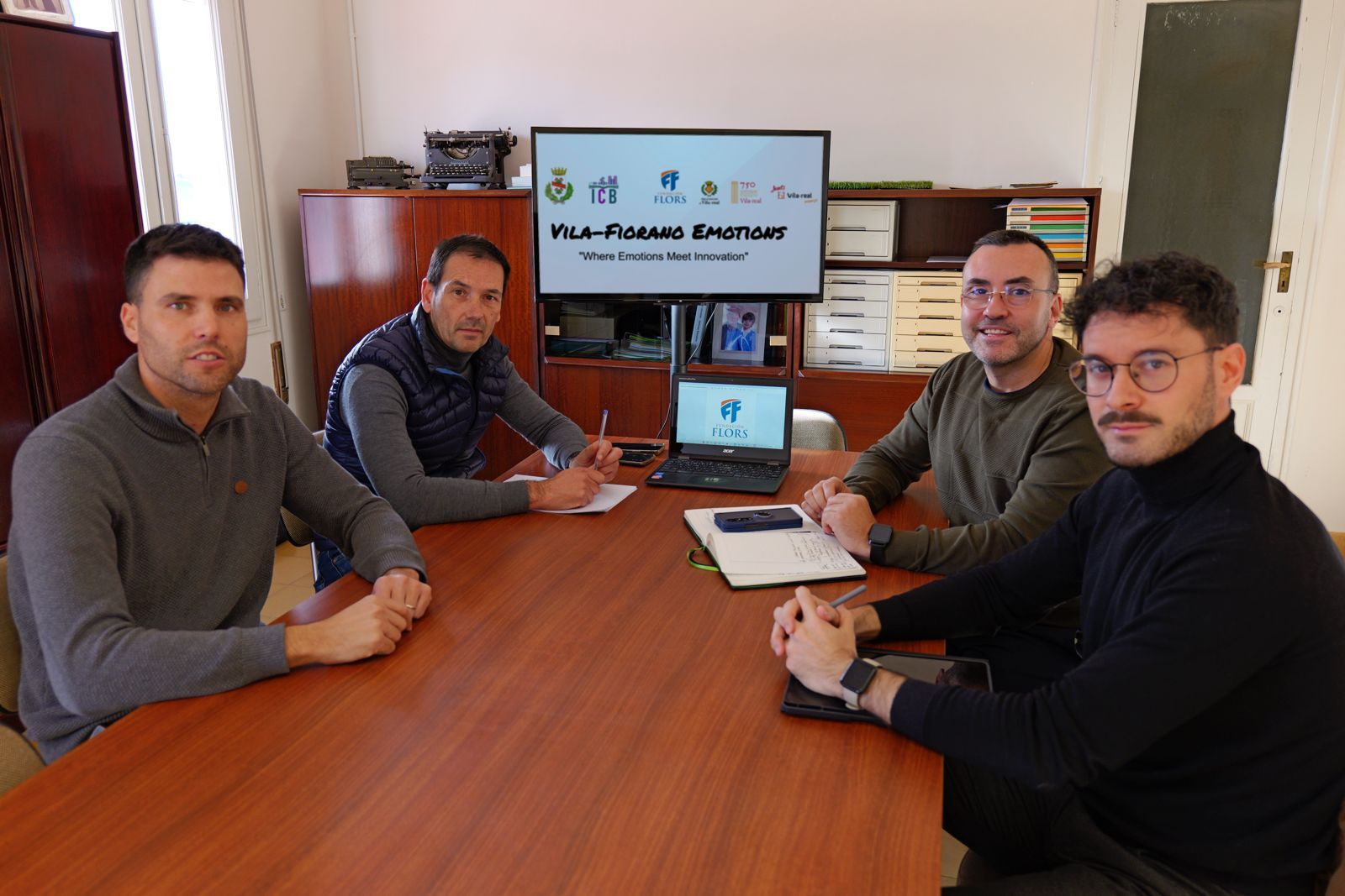 Reunión con la Fundació Flors