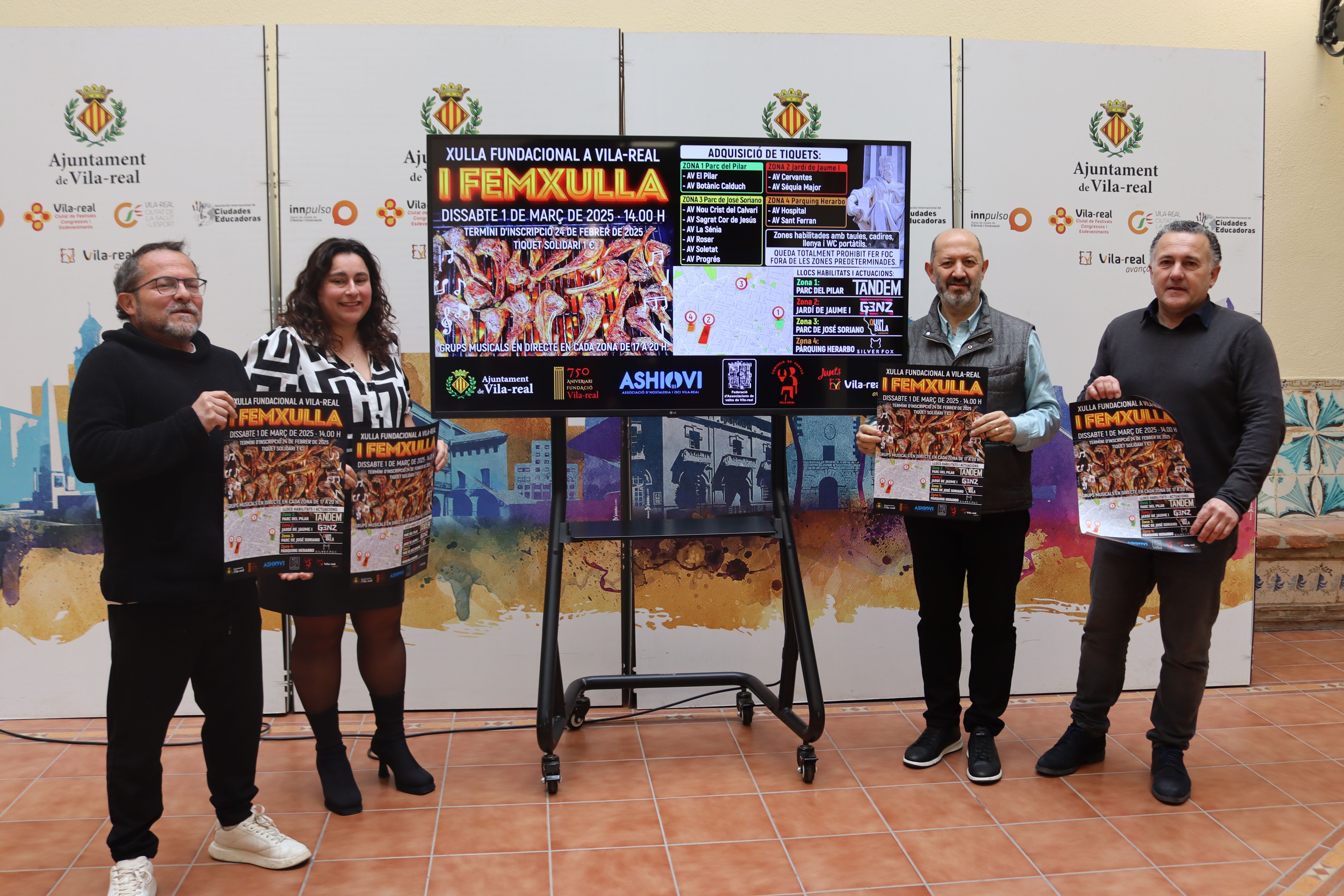 Presentación de 'Fem Xulla' en Vila real