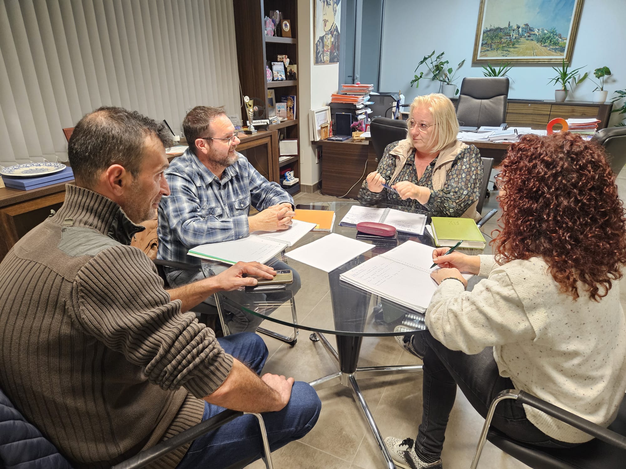 Reunió de coordinació de la Trobà d'Orpesa