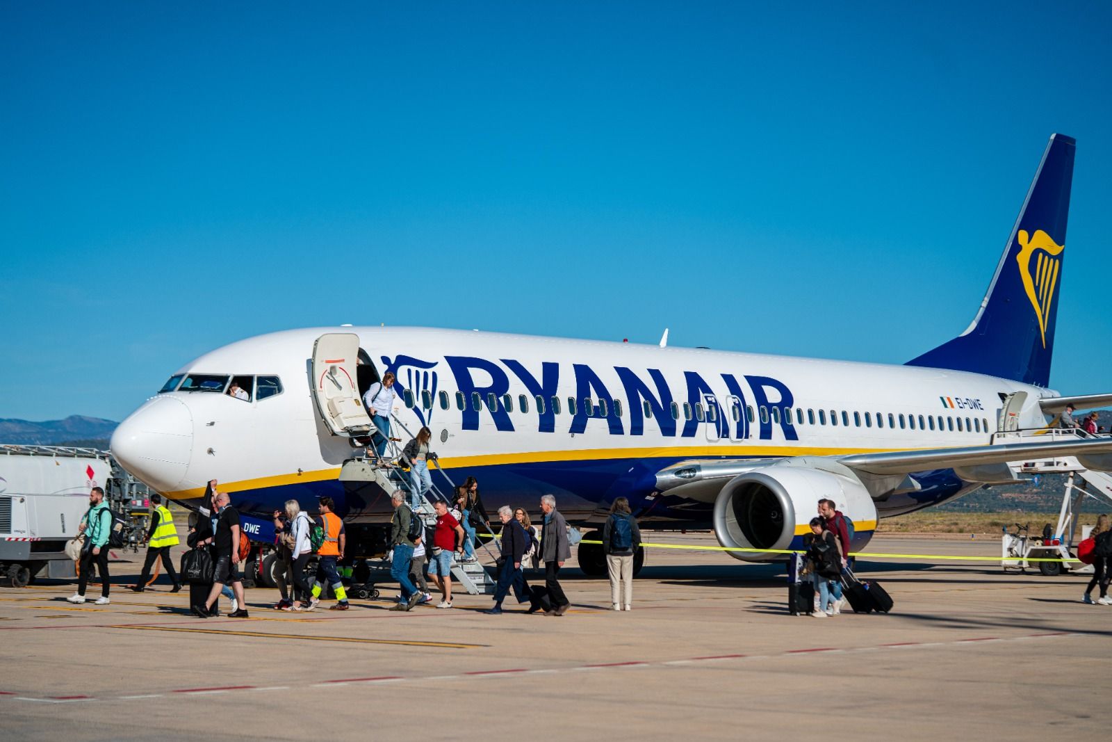 Un avión de Ryanair