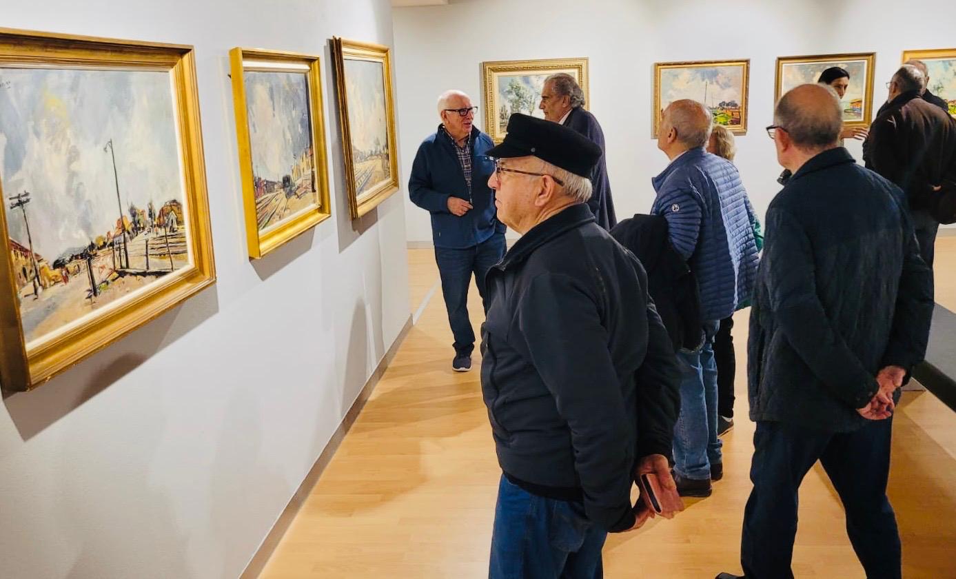 Público en la exposición 'Univers Porcar'
