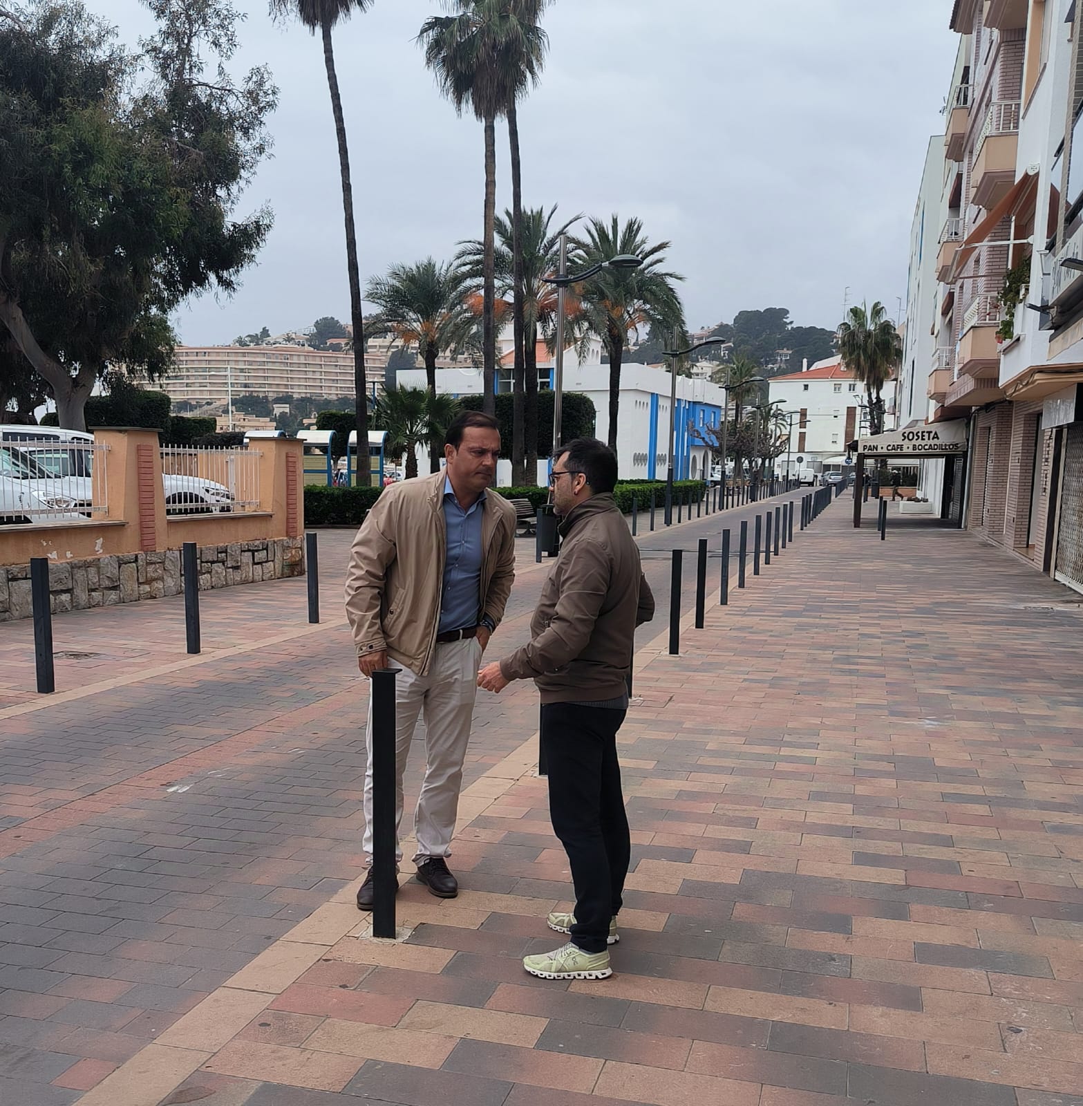 Obres al nucli suburbà de Peníscola