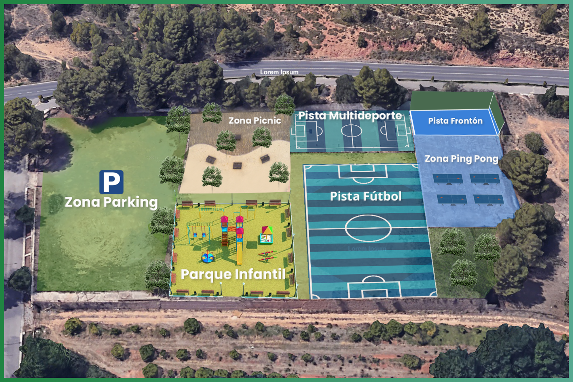 Zona esportiva de El Carmen d'Onda
