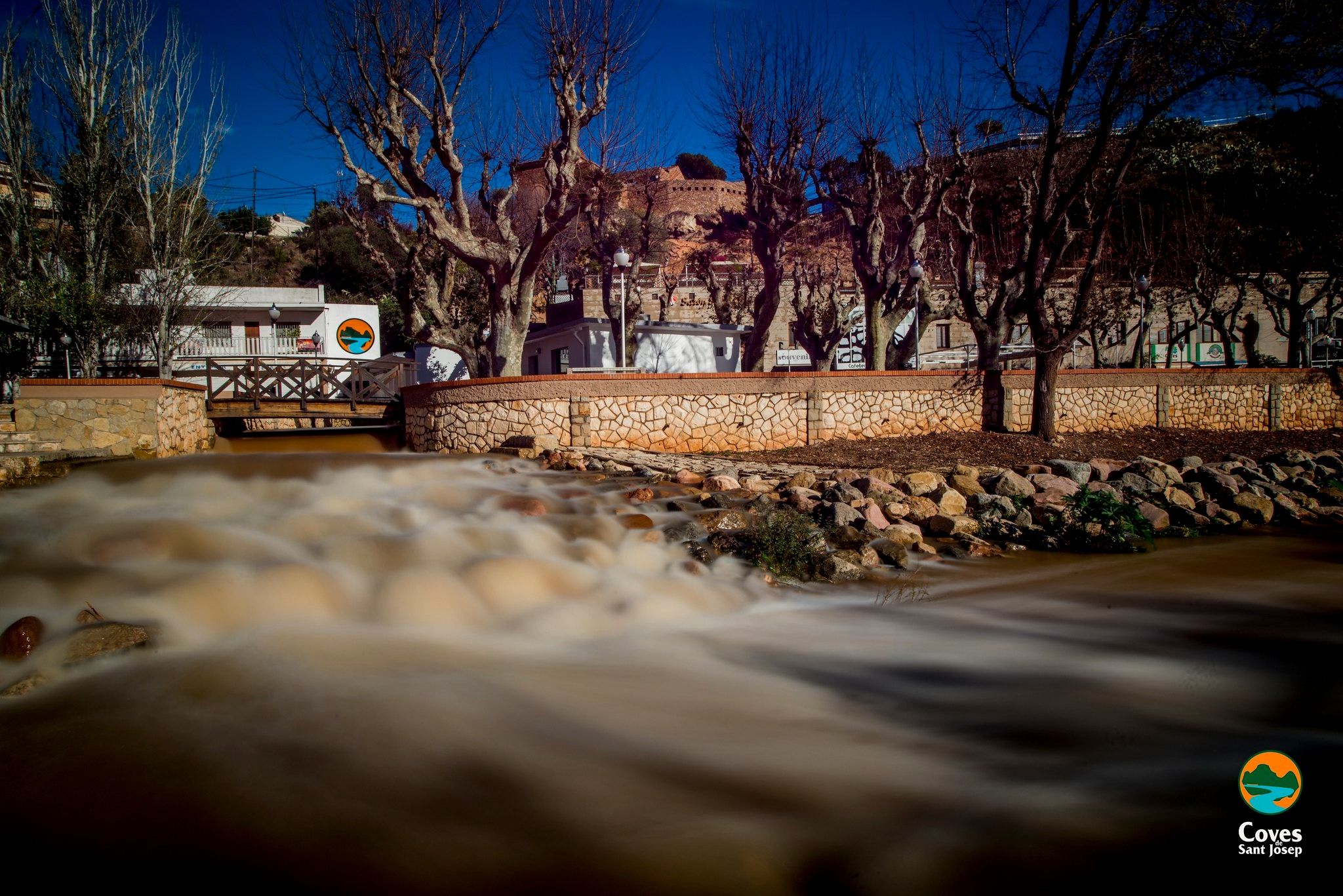Desbordament de les Coves de Sant Josep de la Vall d'Uixó al març de 2022