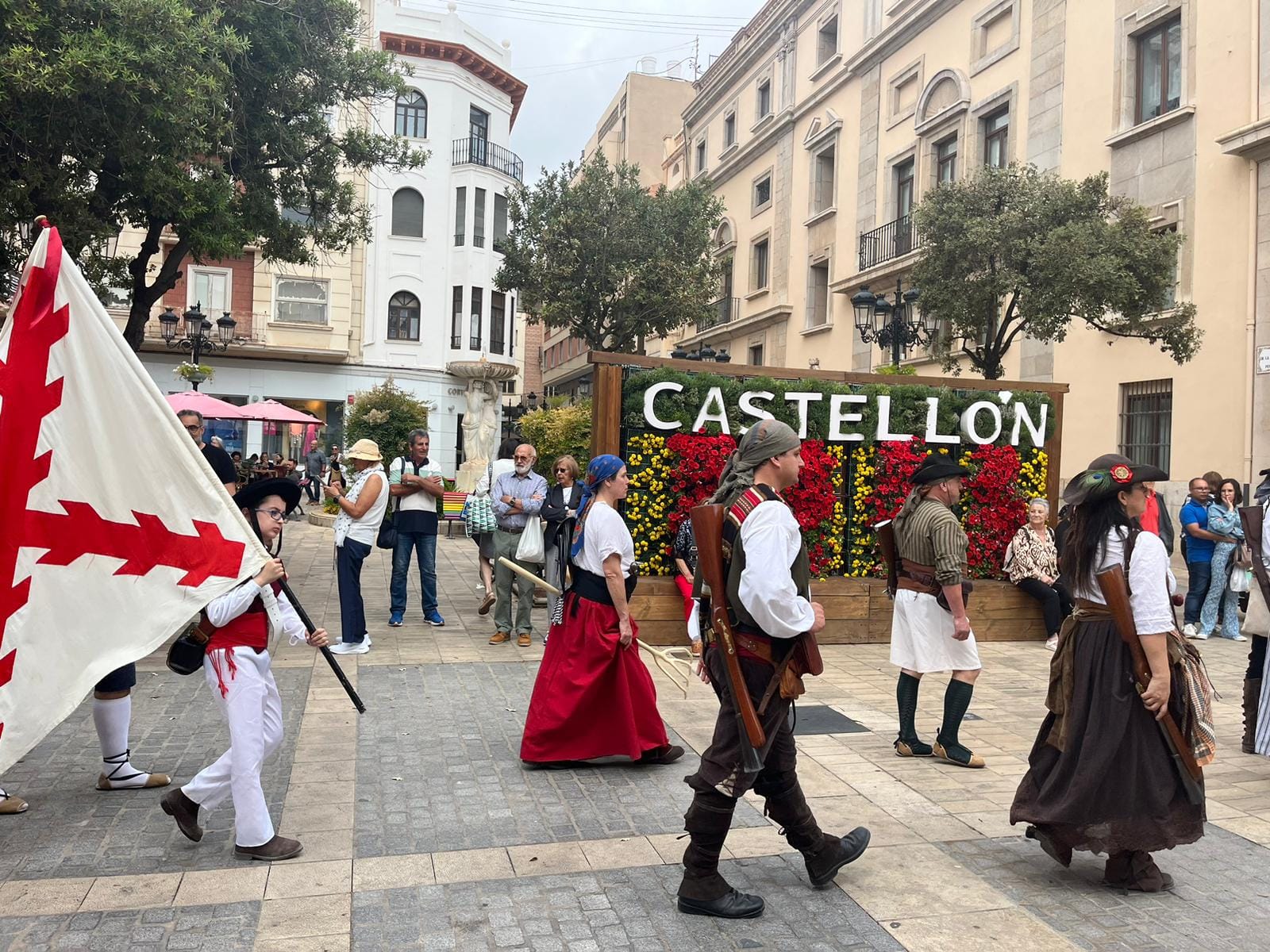 Recreación de la batalla del Pont del Millars (Colla Dolçainers, tabaleters i trabucaires Xaloc de Castelló)