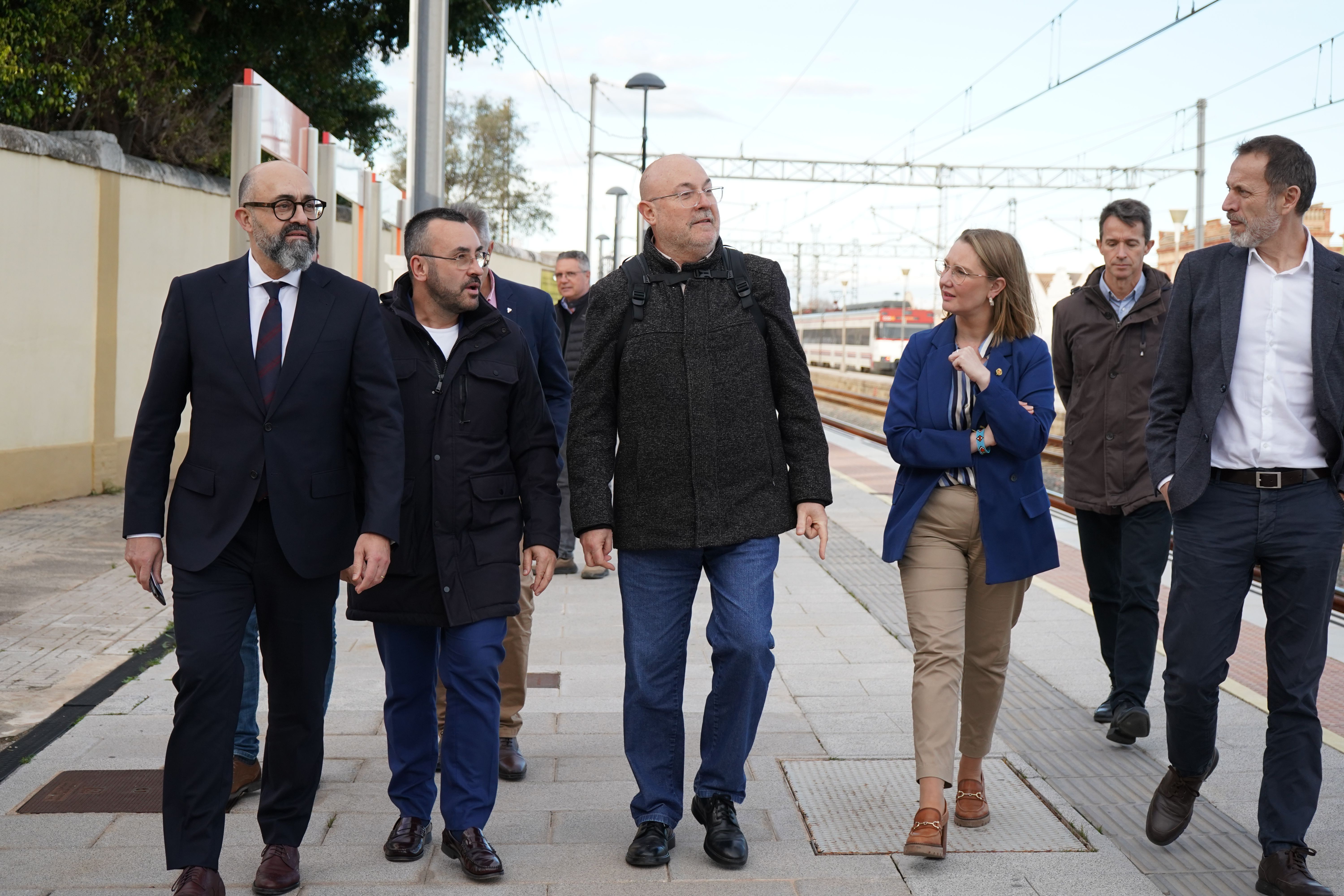 Reunió sobre l'estació d'Adif a Vila-real