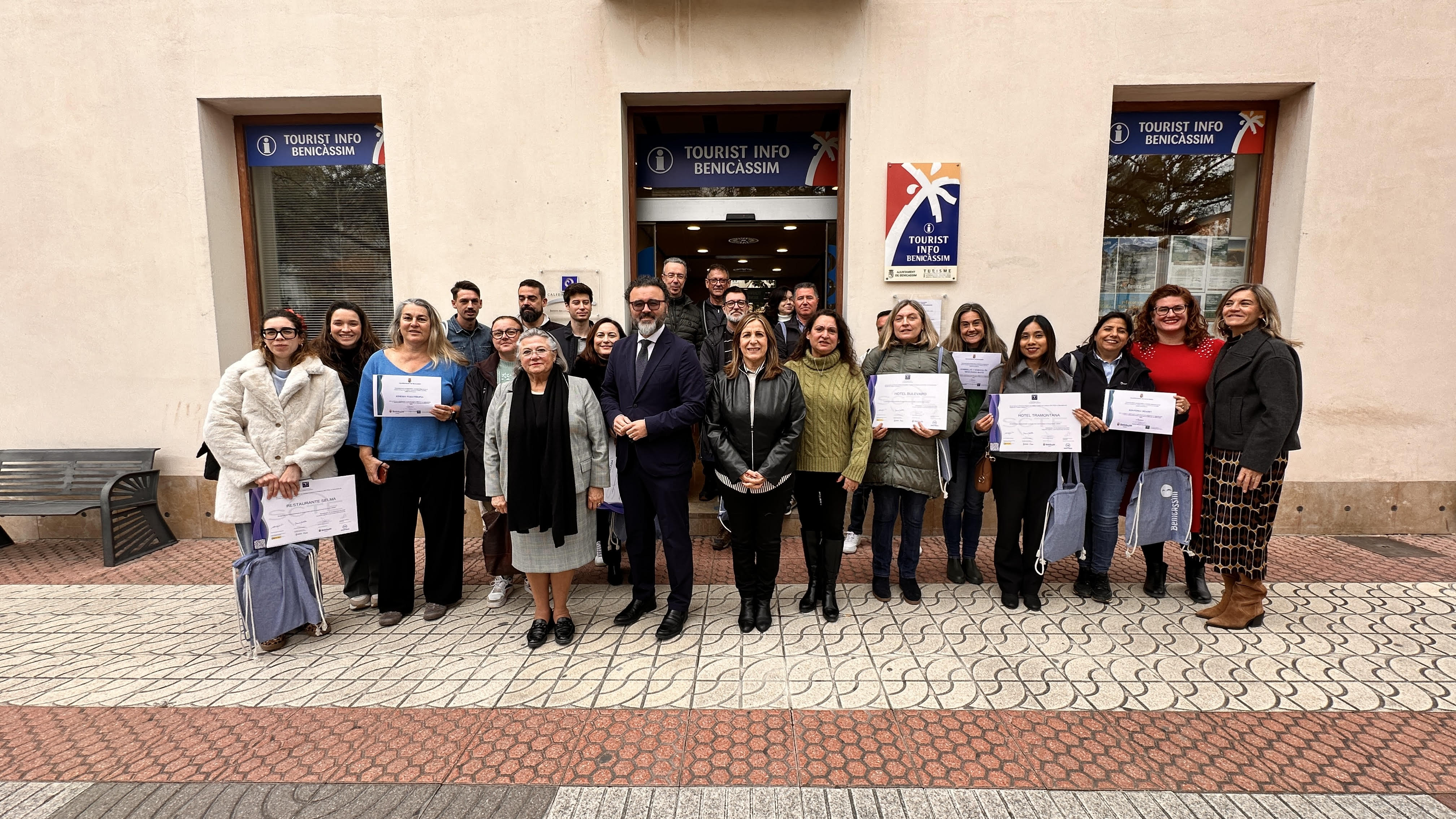 Benicàssim aferma el seu compromís amb la qualitat turística amb 22 empreses distingides en el Sistema Integral de Qualitat Turística en Destí (SICTED)
