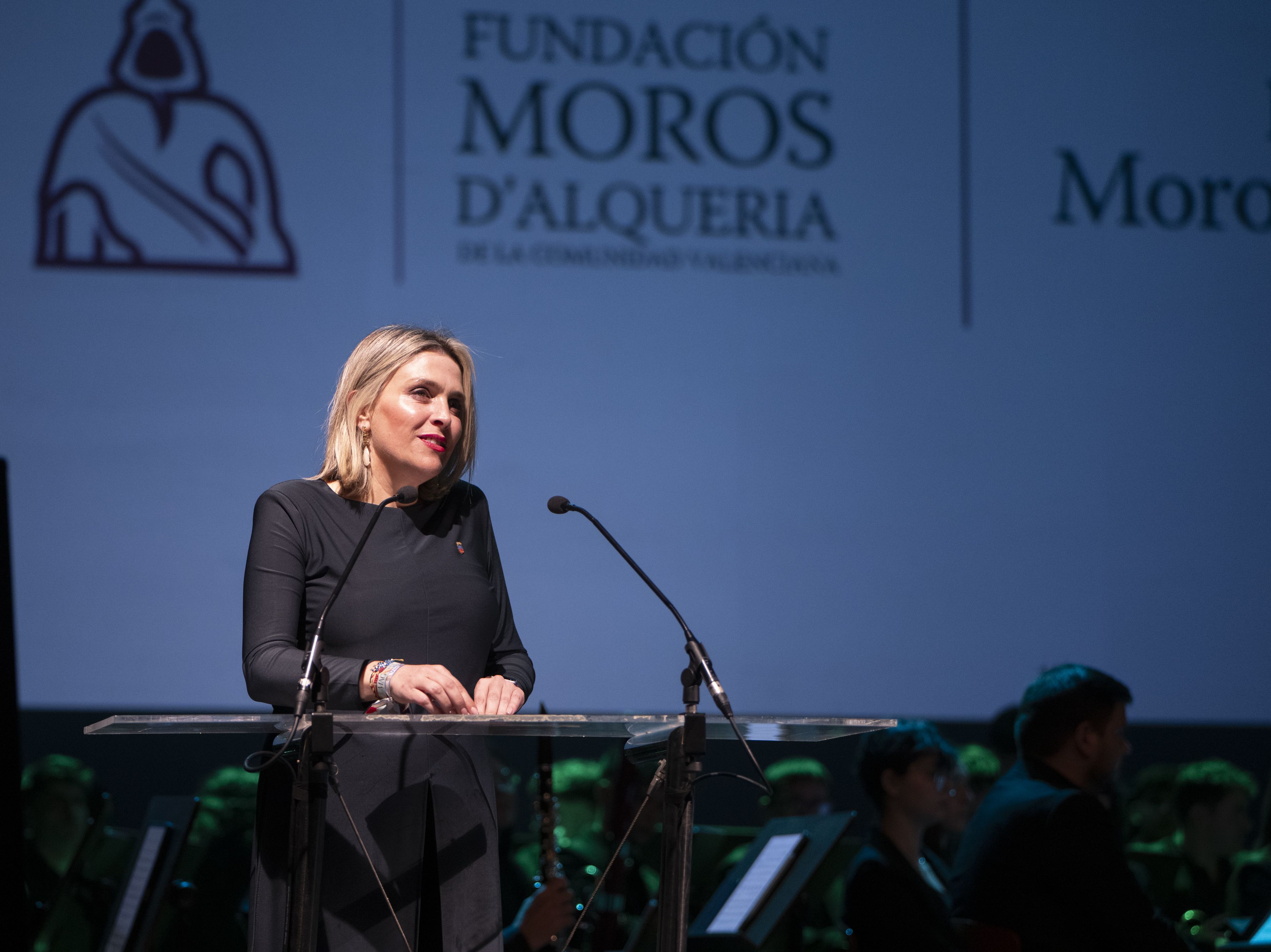 La presidenta de la Diputació de Castelló, Marta Barrachina, als Premis Moros d'Alqueria 