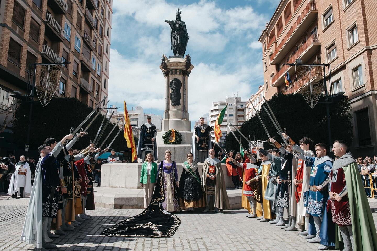 Homenaje Jaume I magdalena na violant 2