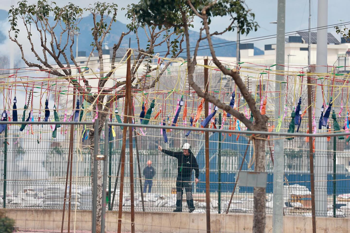 Mascletà en Castellón