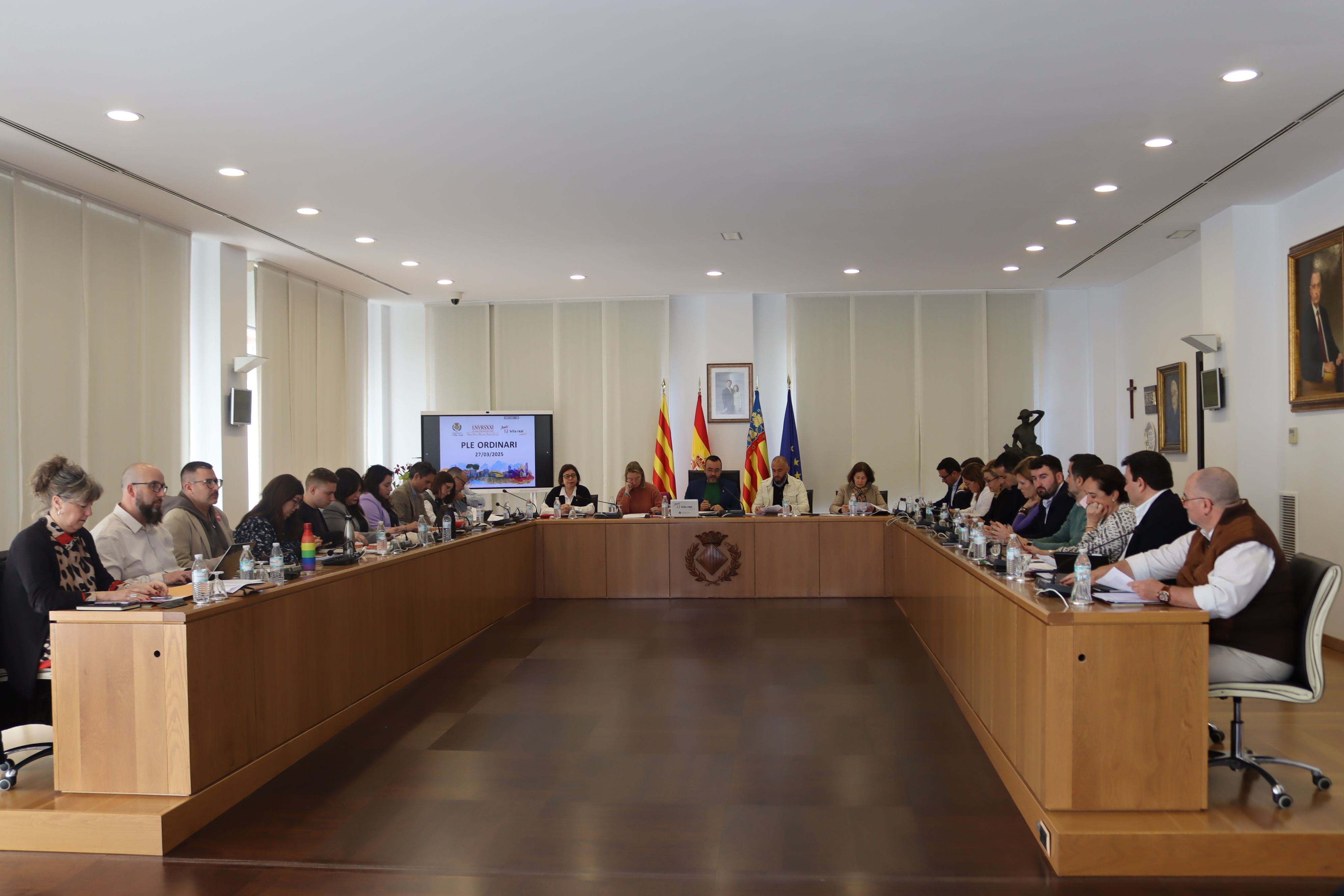 Ple de l'Ajuntament de Vila-real