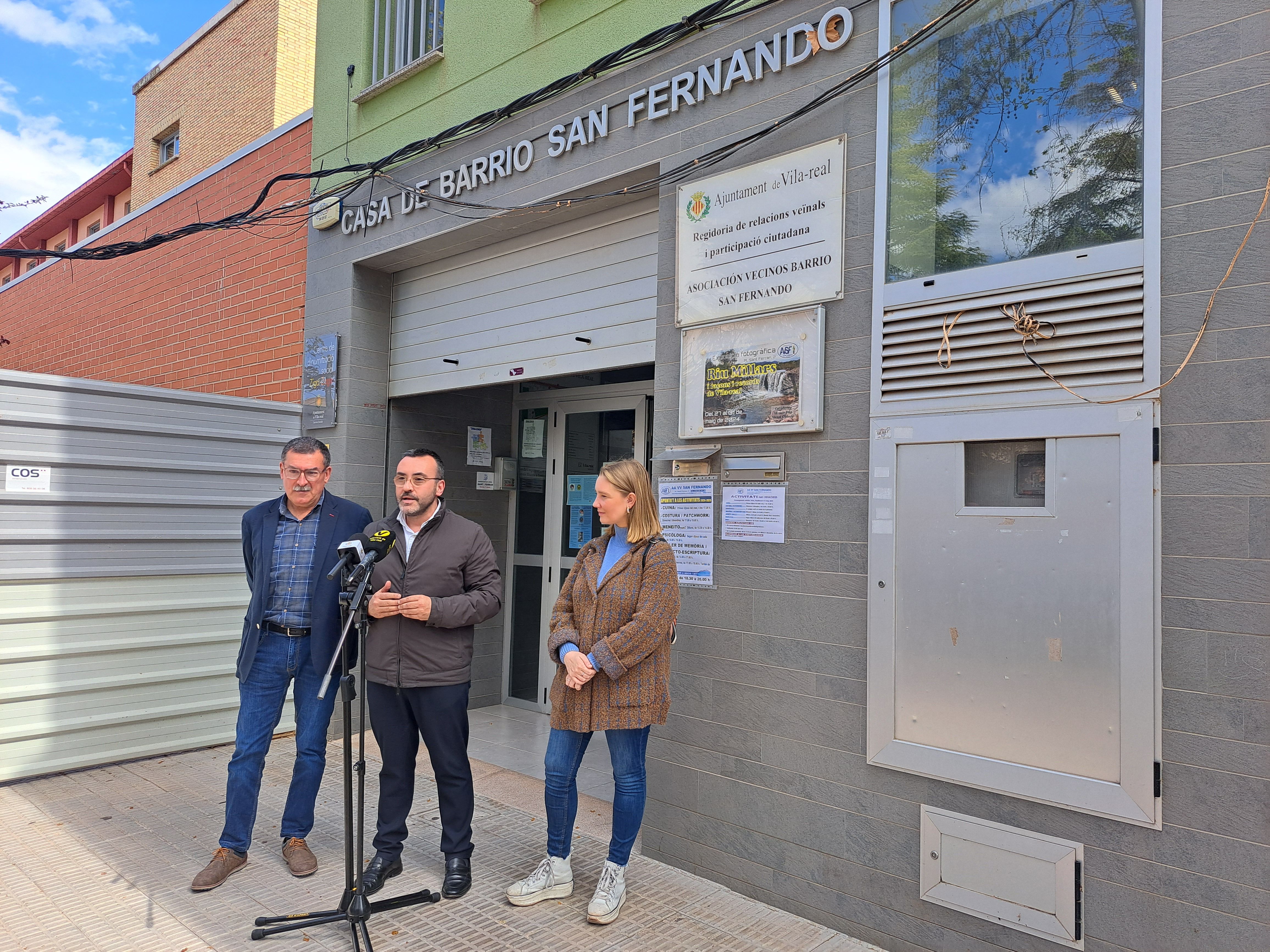Visita de Benlloch a Sant Ferran