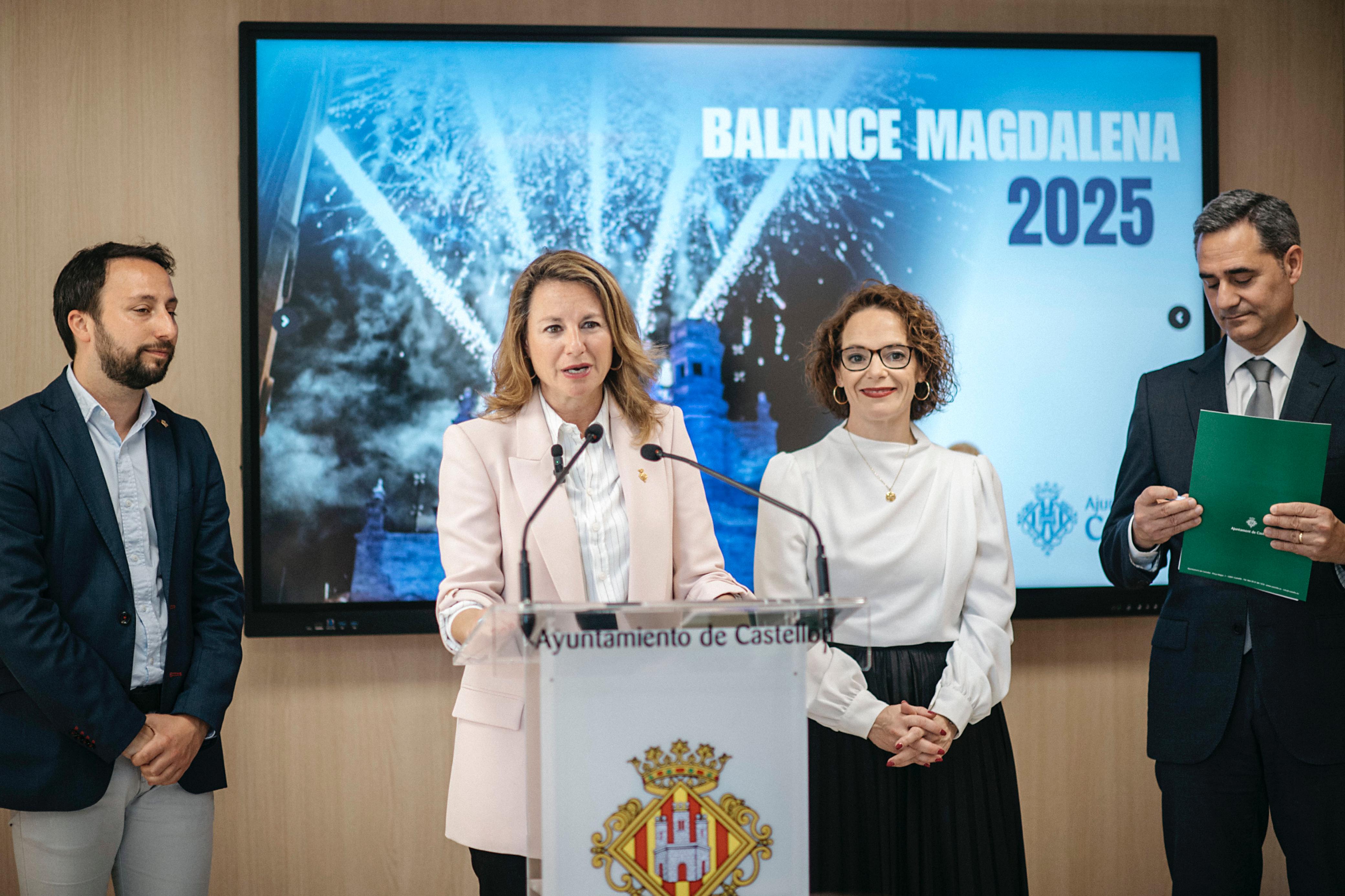 Carrasco en el balance Fiestas de la  Magdalena 2025