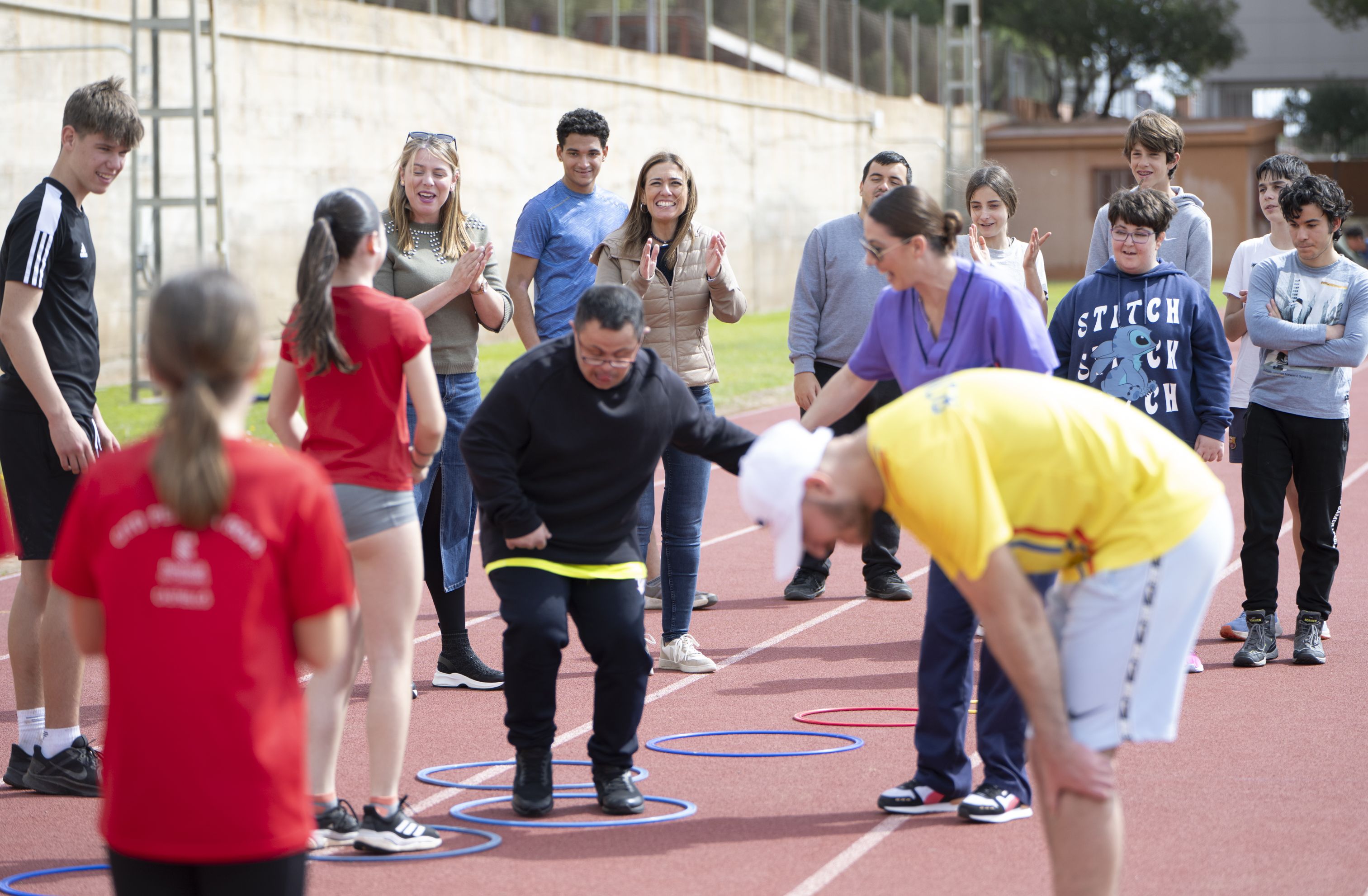 Jornada de deporte inclusivo en Penyeta Roja