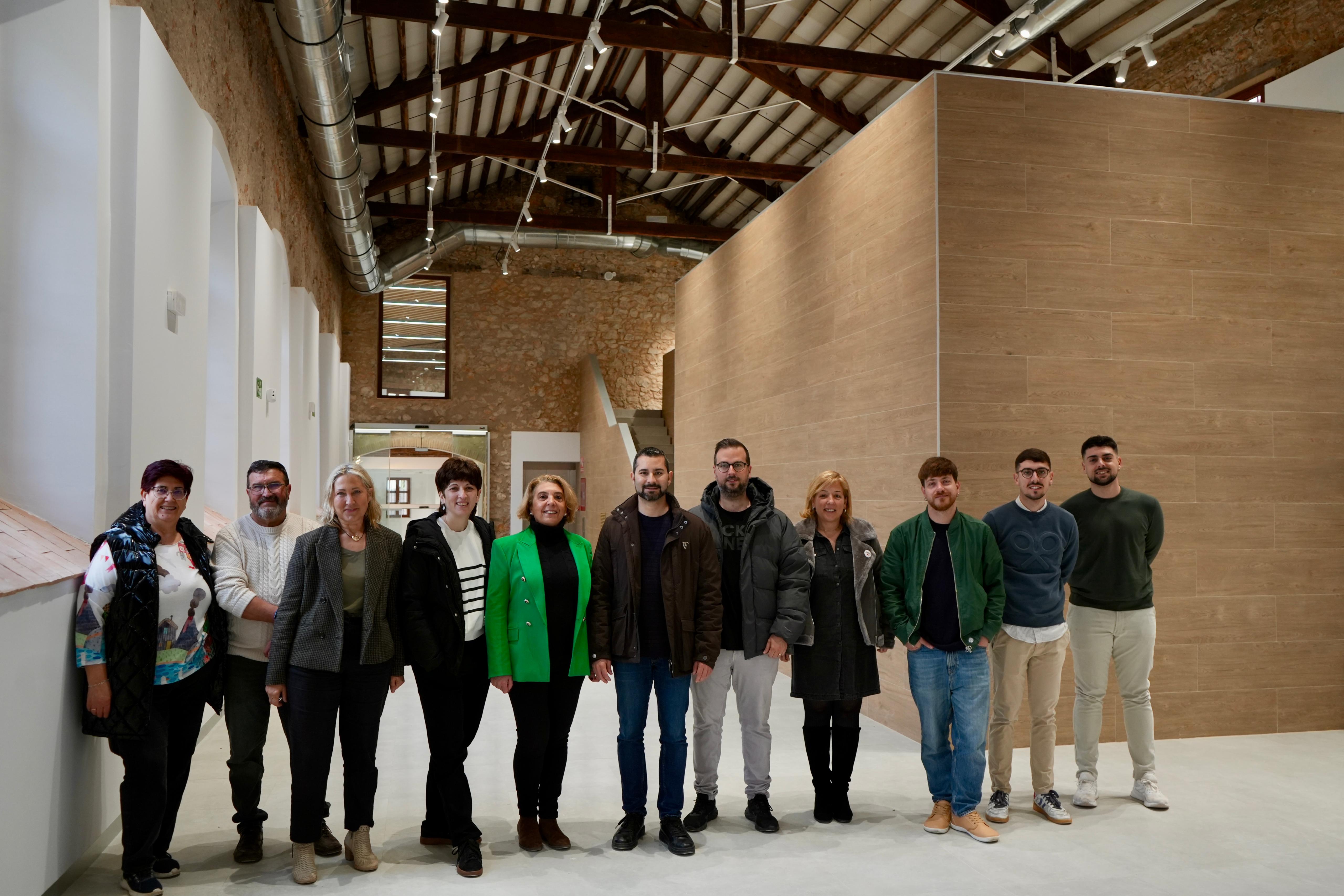 Visita a la futura nueva biblioteca de l'Alcora