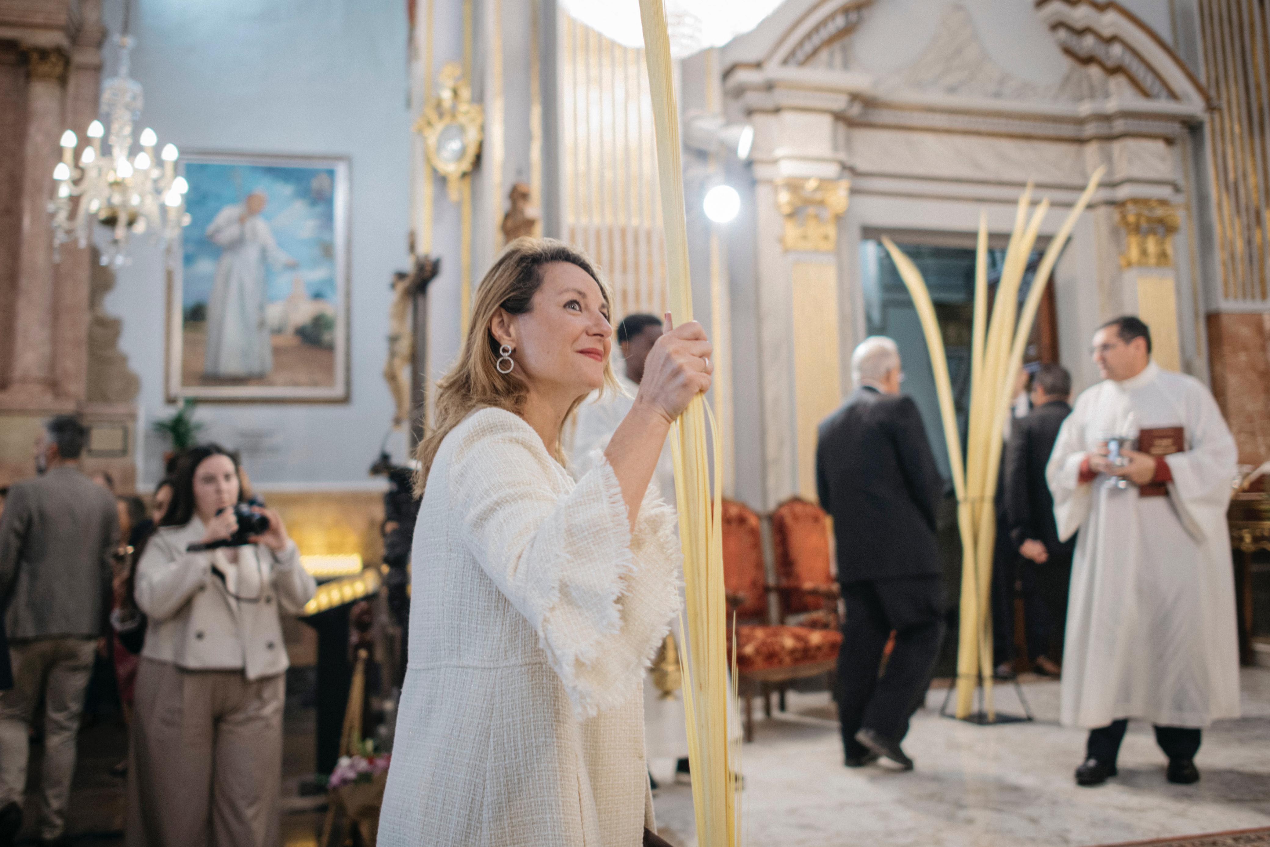 L'alcaldessa de Castelló, Begoña Carrasco, al Diumenge de Rams