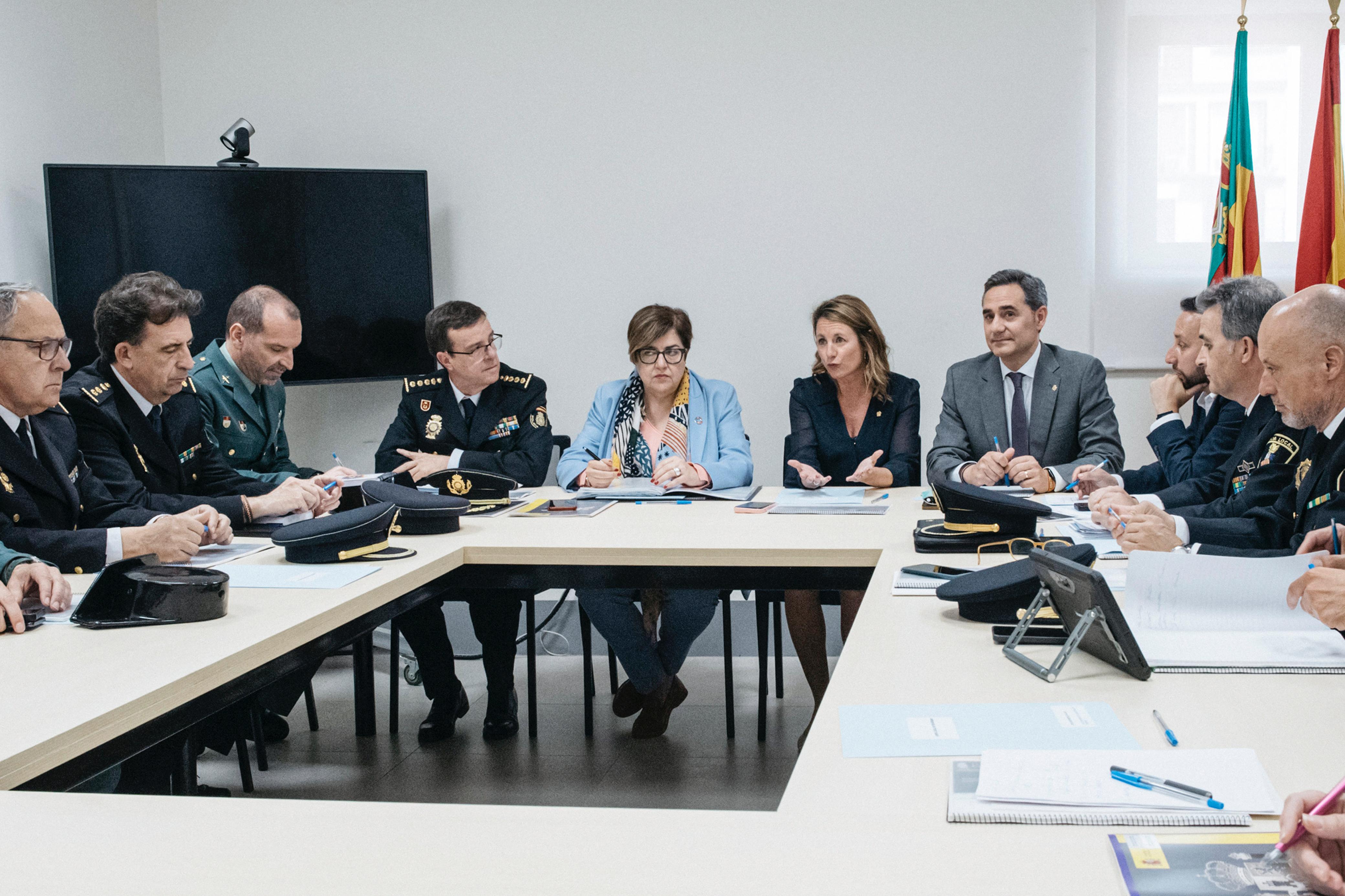 Junta de Seguretat d'Escala a Castelló i Torneig Primer Toc